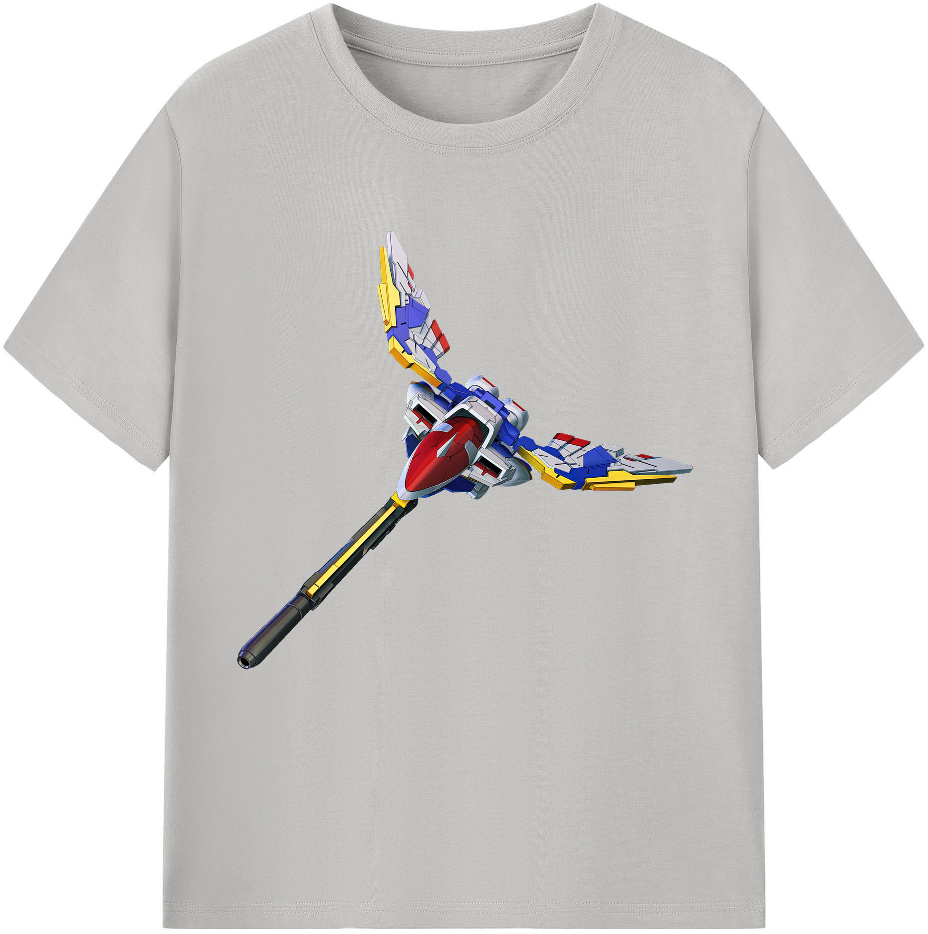 （画像用） 機動戦士ガンダム Mobile Suit Gundam レディースカジュアルプリントTシャツ（綿100％）