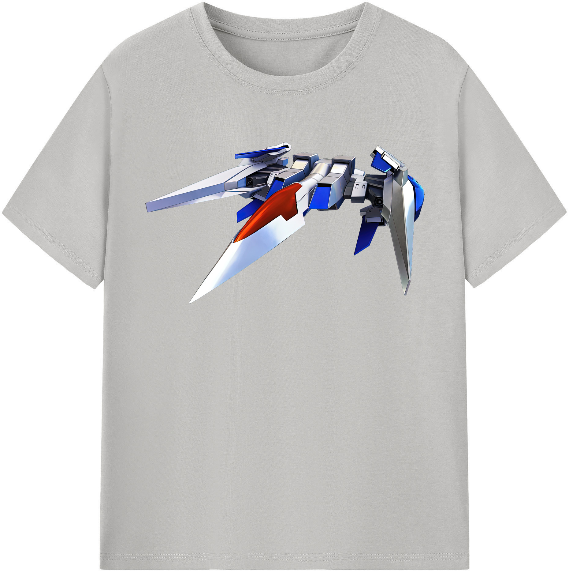 （画像用） 機動戦士ガンダム Mobile Suit Gundam レディースカジュアルプリントTシャツ（綿100％）