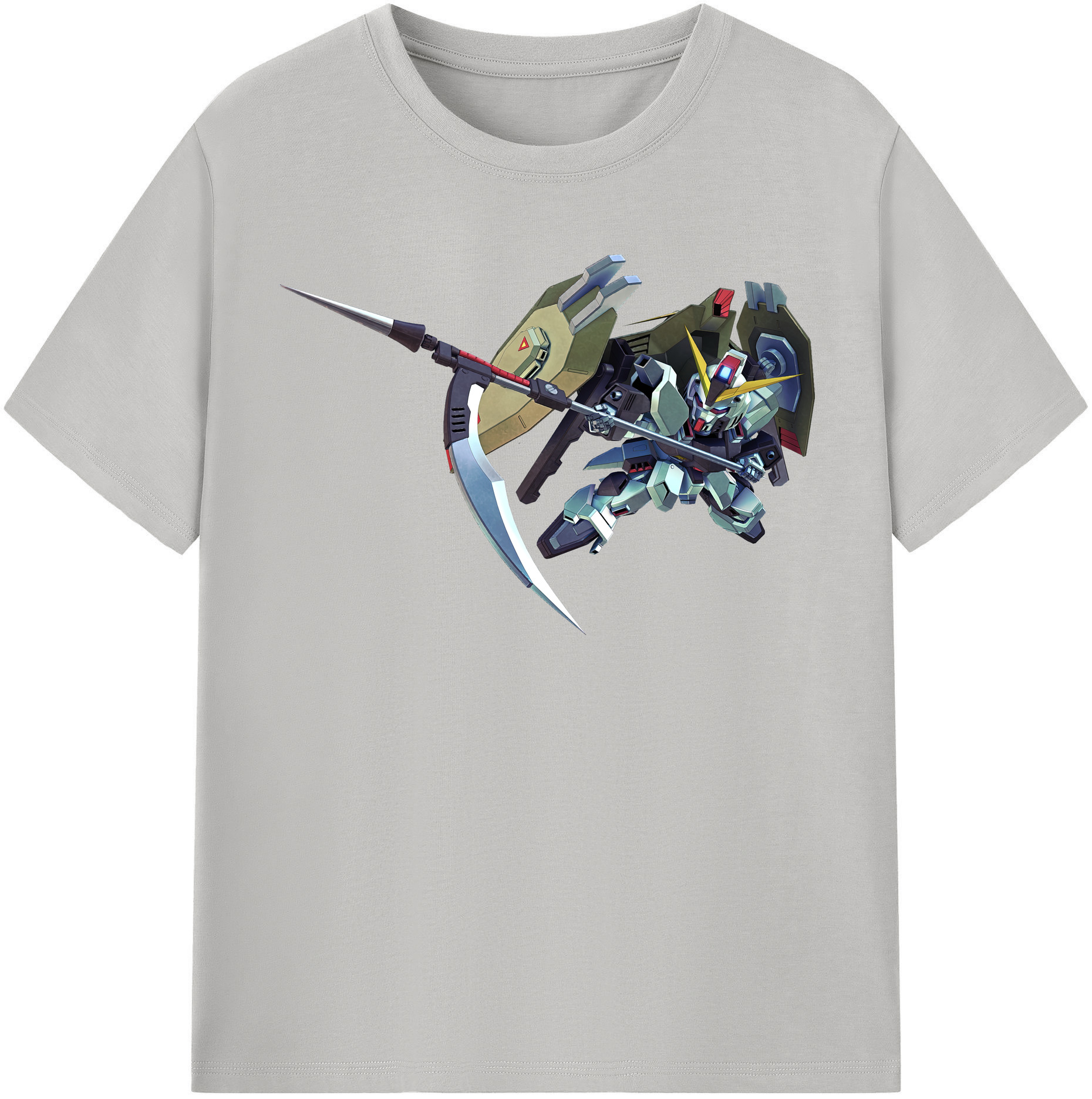 （画像用） 機動戦士ガンダム Mobile Suit Gundam レディースカジュアルプリントTシャツ（綿100％）