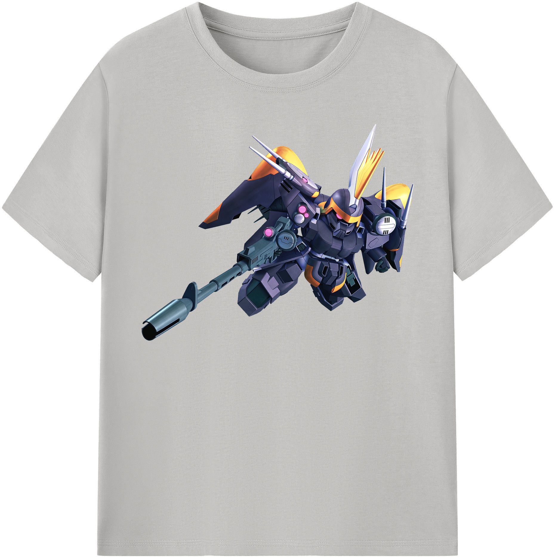 （画像用） 機動戦士ガンダム Mobile Suit Gundam レディースカジュアルプリントTシャツ（綿100％）