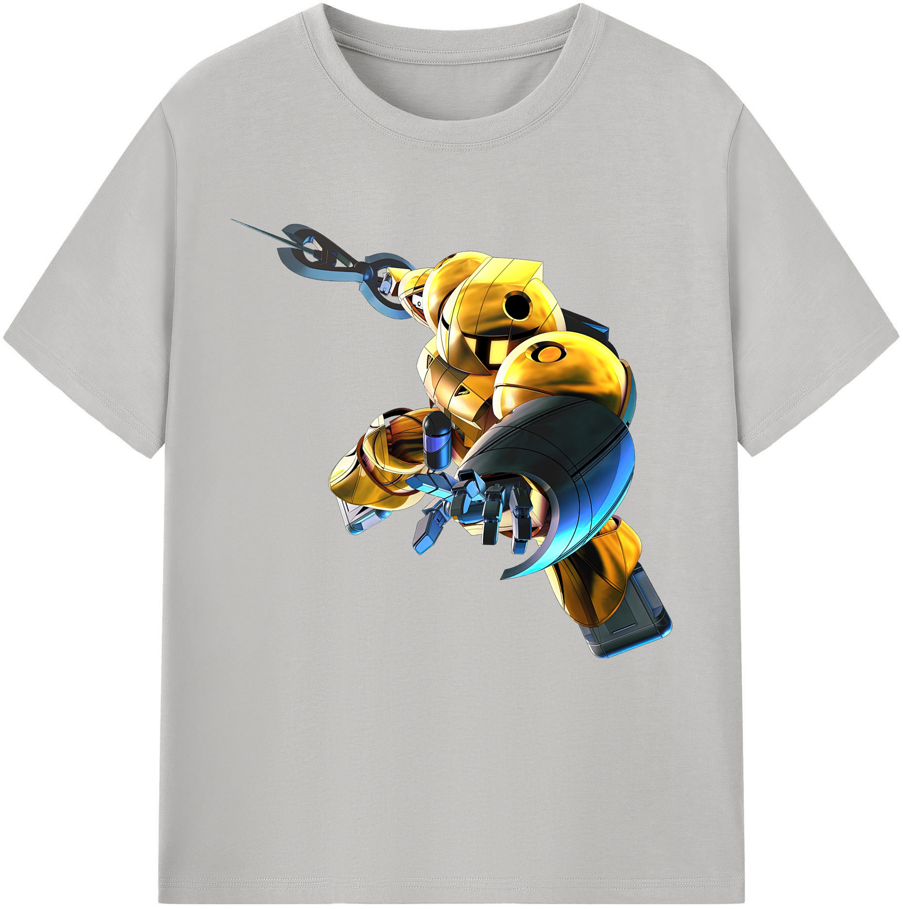 （画像用） 機動戦士ガンダム Mobile Suit Gundam レディースカジュアルプリントTシャツ（綿100％）