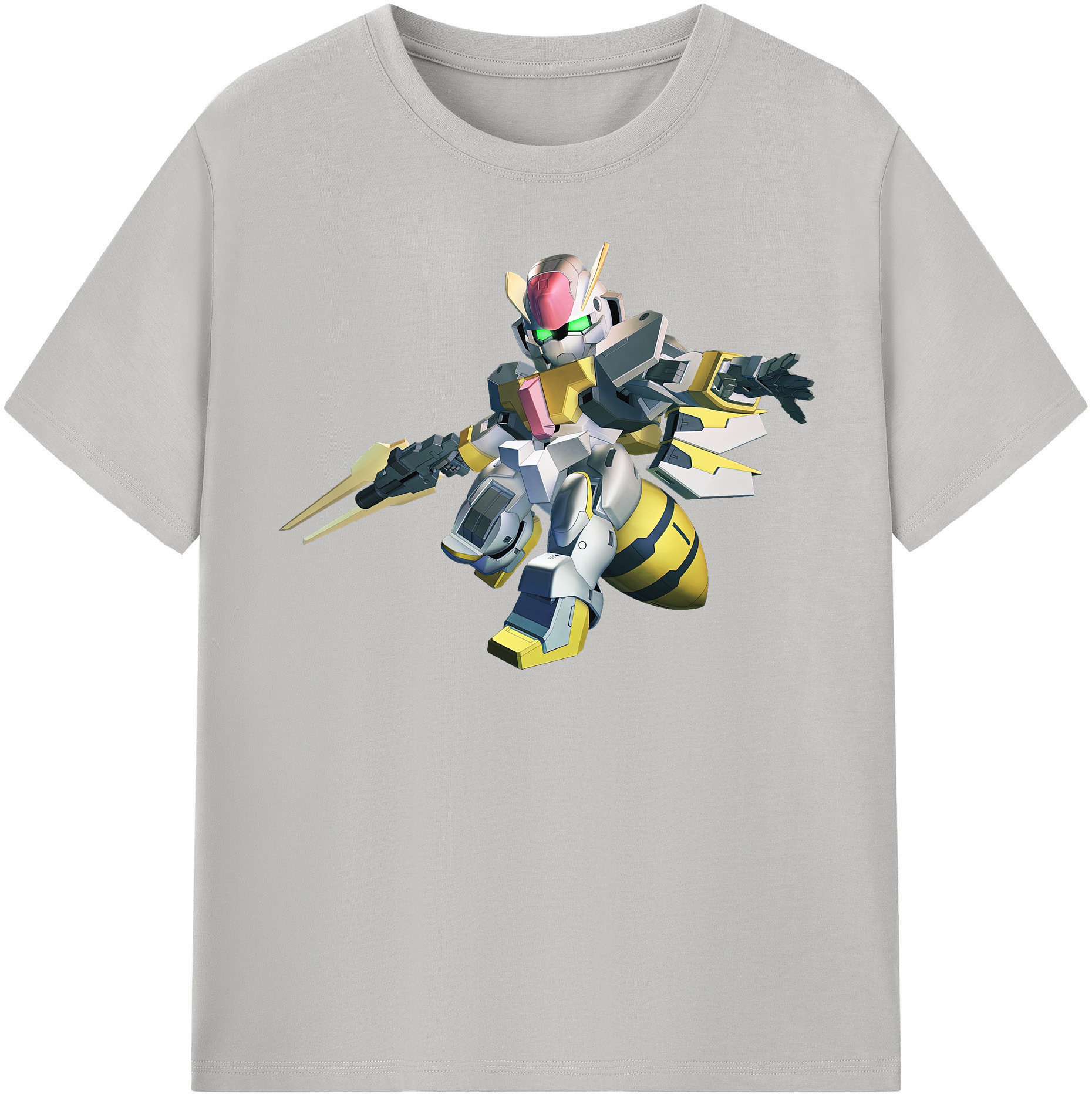 （画像用） 機動戦士ガンダム Mobile Suit Gundam レディースカジュアルプリントTシャツ（綿100％）