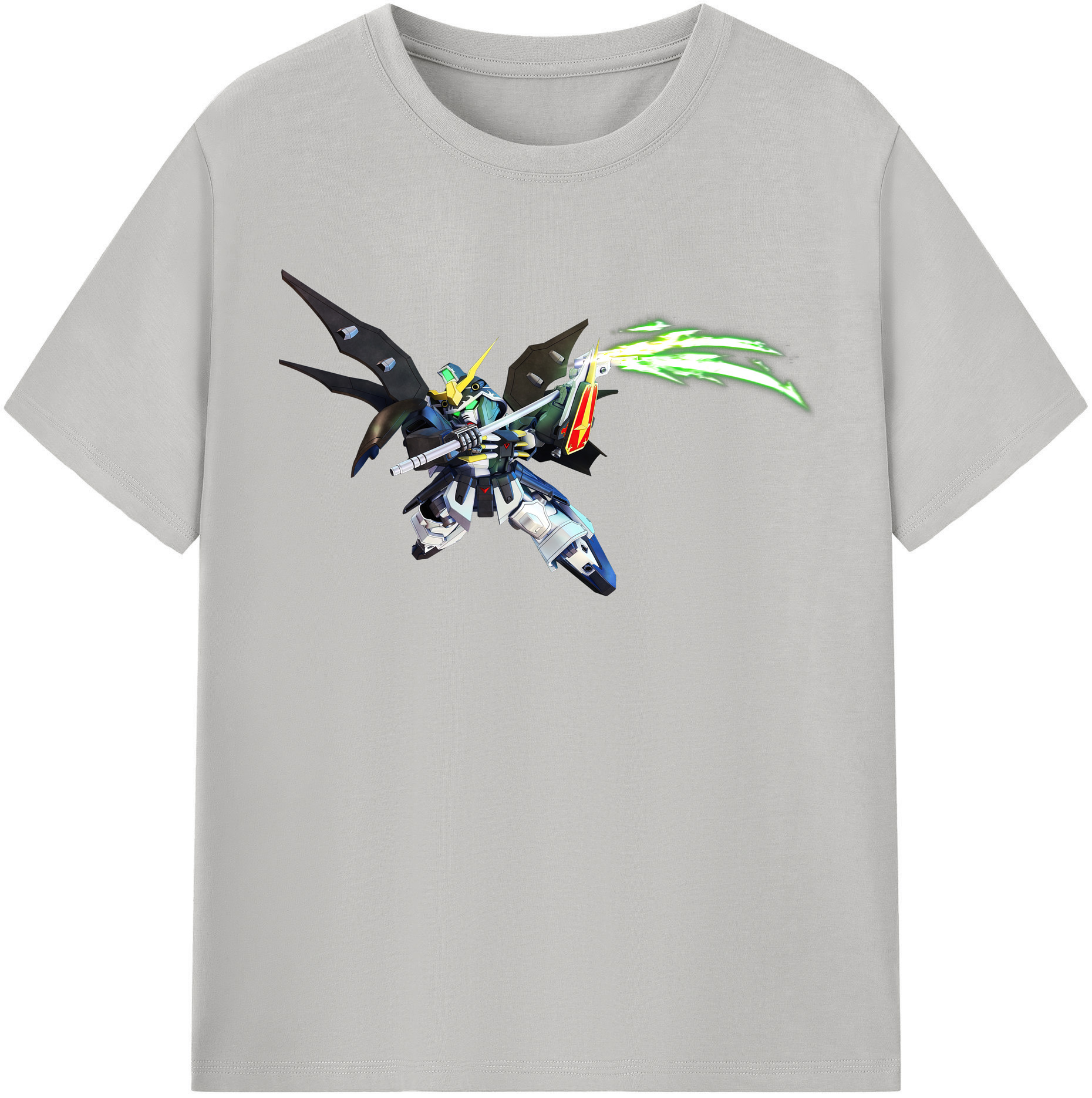 （画像用） 機動戦士ガンダム Mobile Suit Gundam レディースカジュアルプリントTシャツ（綿100％）