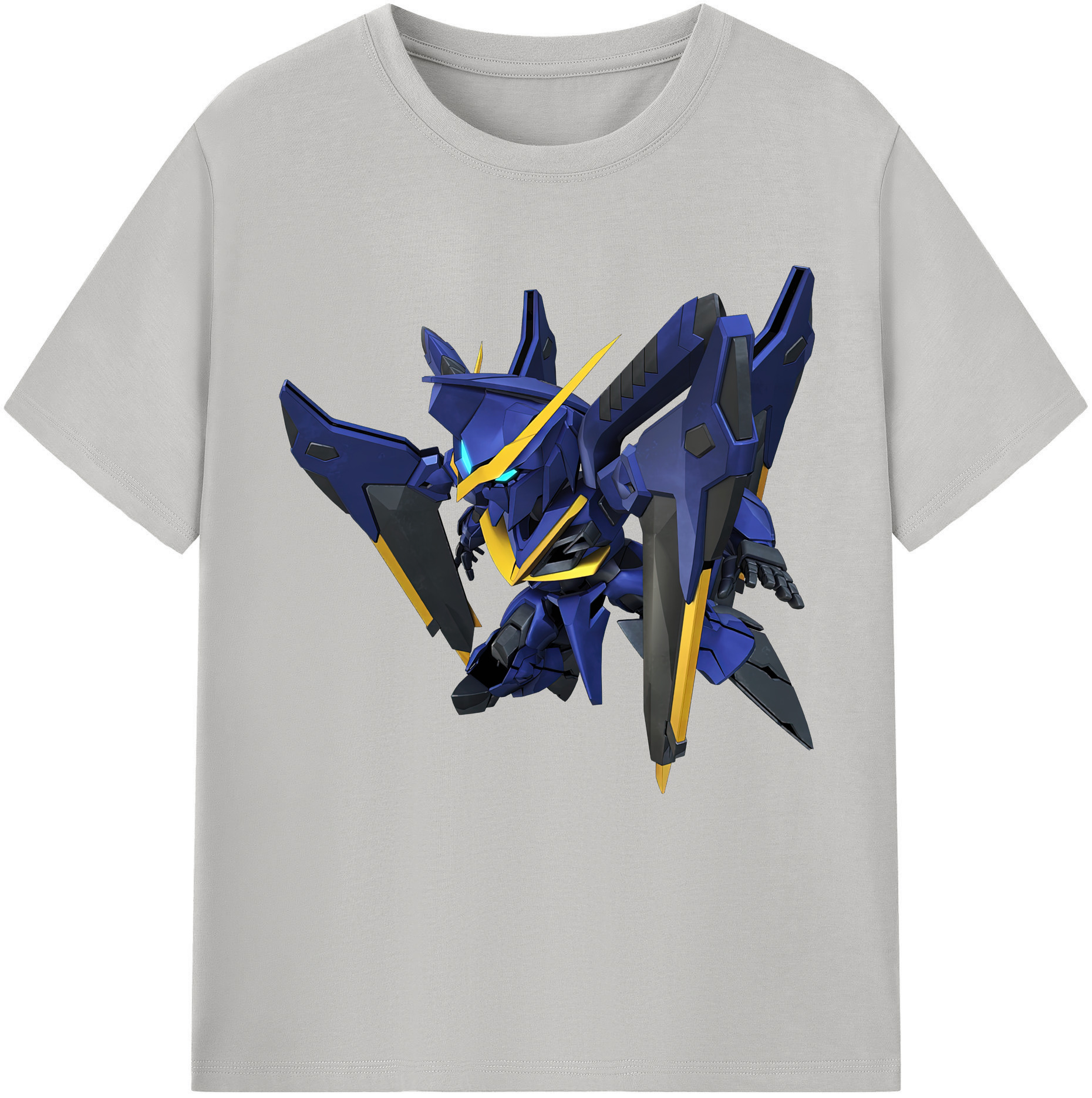 （画像用） 機動戦士ガンダム Mobile Suit Gundam レディースカジュアルプリントTシャツ（綿100％）