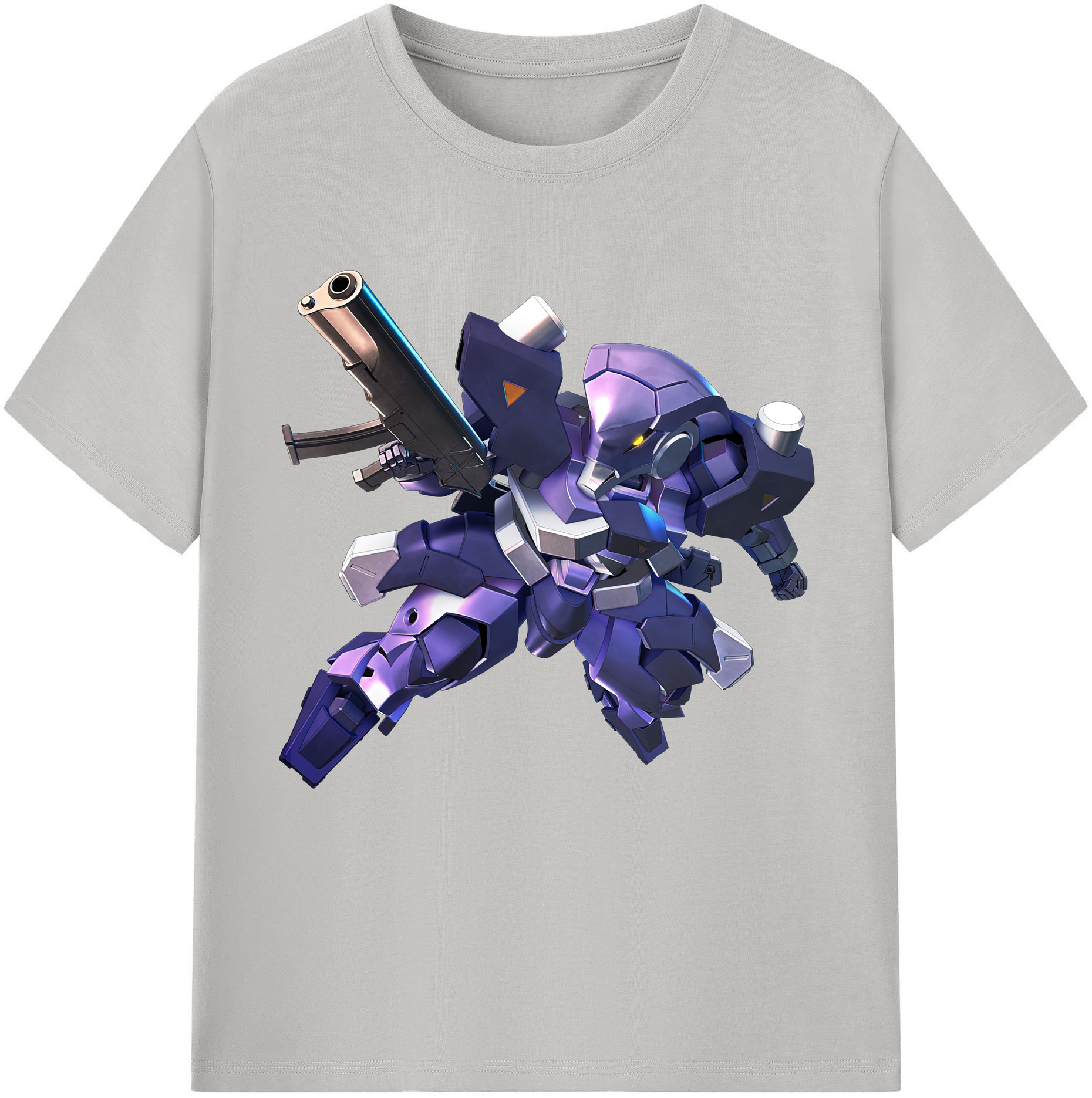 （画像用） 機動戦士ガンダム Mobile Suit Gundam レディースカジュアルプリントTシャツ（綿100％）