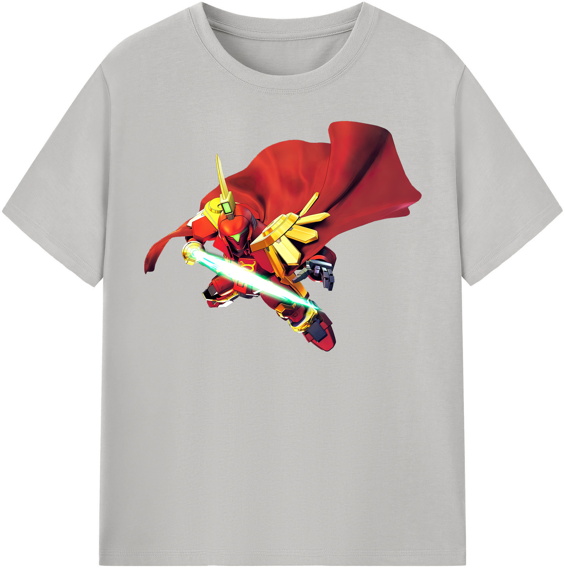 （画像用） 機動戦士ガンダム Mobile Suit Gundam レディースカジュアルプリントTシャツ（綿100％）