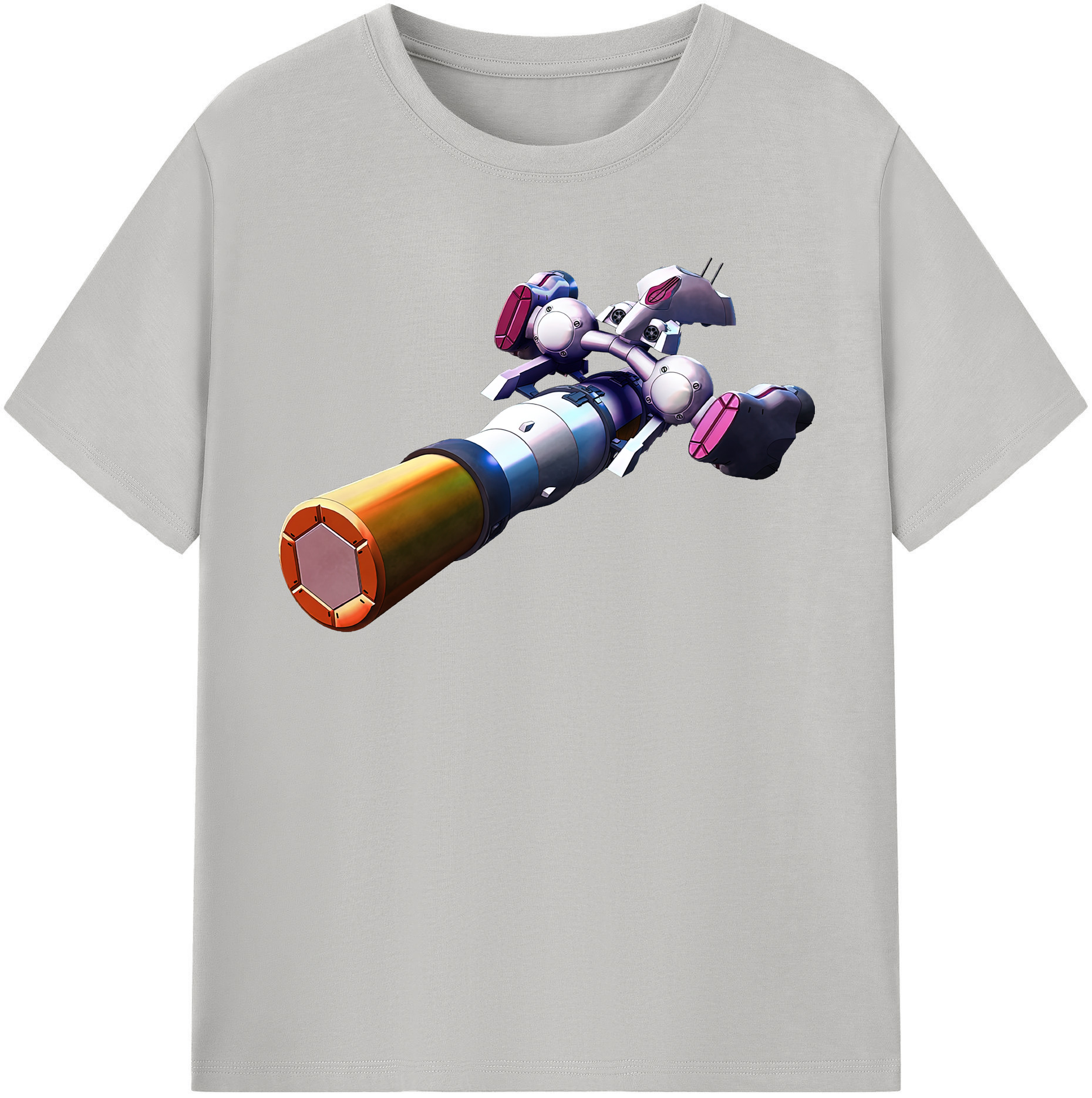 （画像用） 機動戦士ガンダム Mobile Suit Gundam レディースカジュアルプリントTシャツ（綿100％）