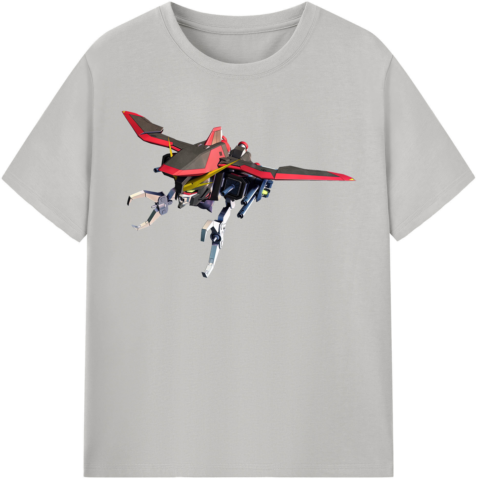 （画像用） 機動戦士ガンダム Mobile Suit Gundam レディースカジュアルプリントTシャツ（綿100％）