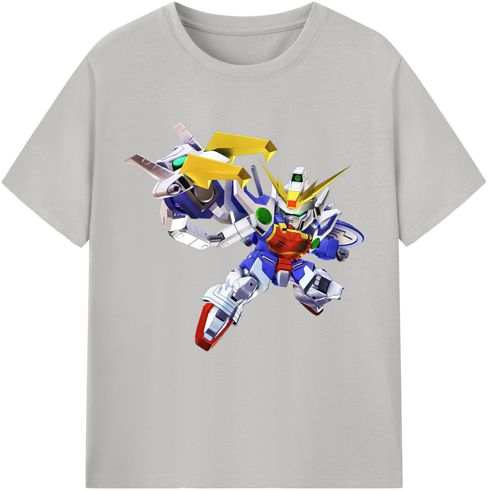 （画像用） 機動戦士ガンダム Mobile Suit Gundam レディースカジュアルプリントTシャツ（綿100％）