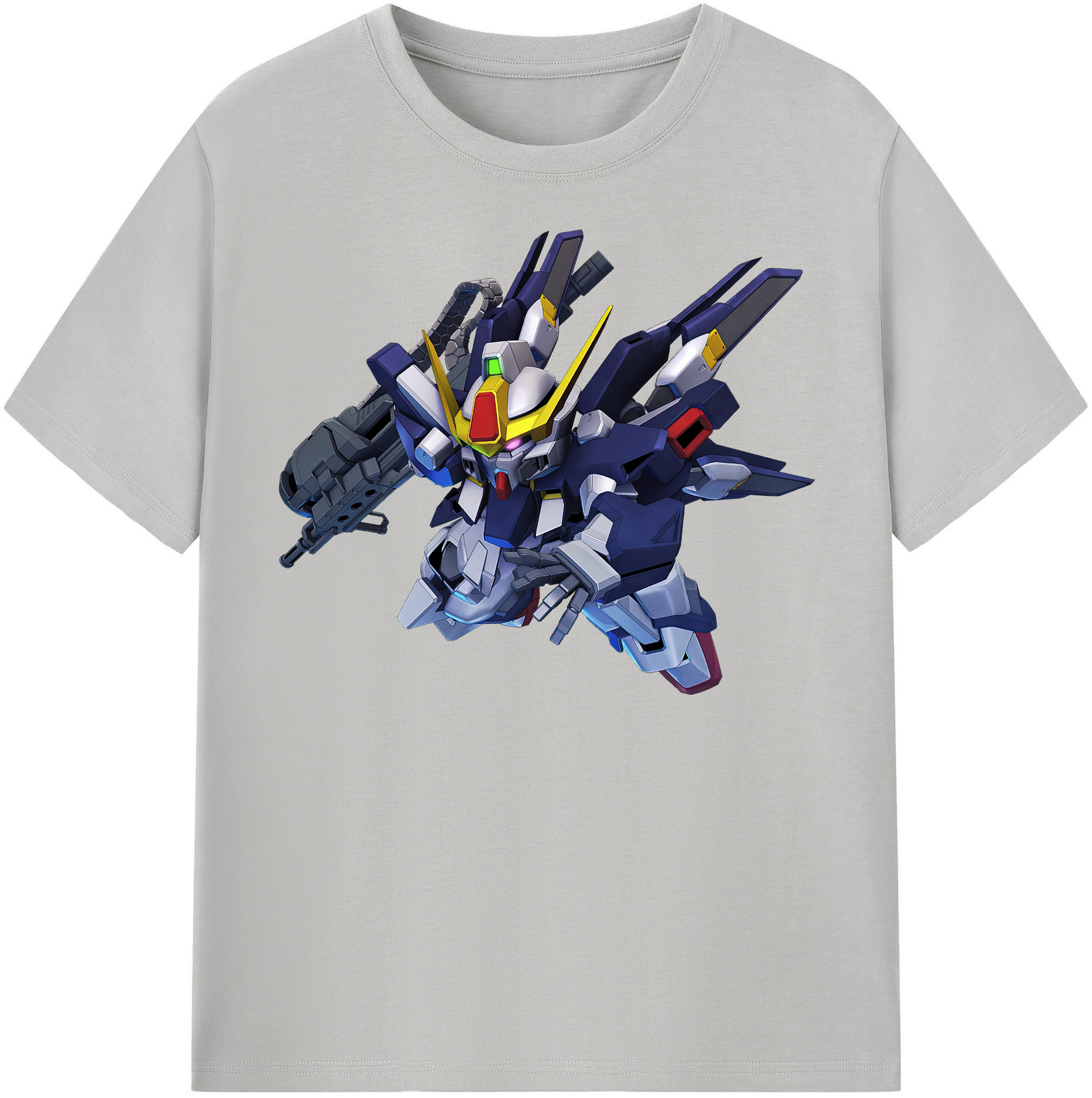 （画像用） 機動戦士ガンダム Mobile Suit Gundam レディースカジュアルプリントTシャツ（綿100％）