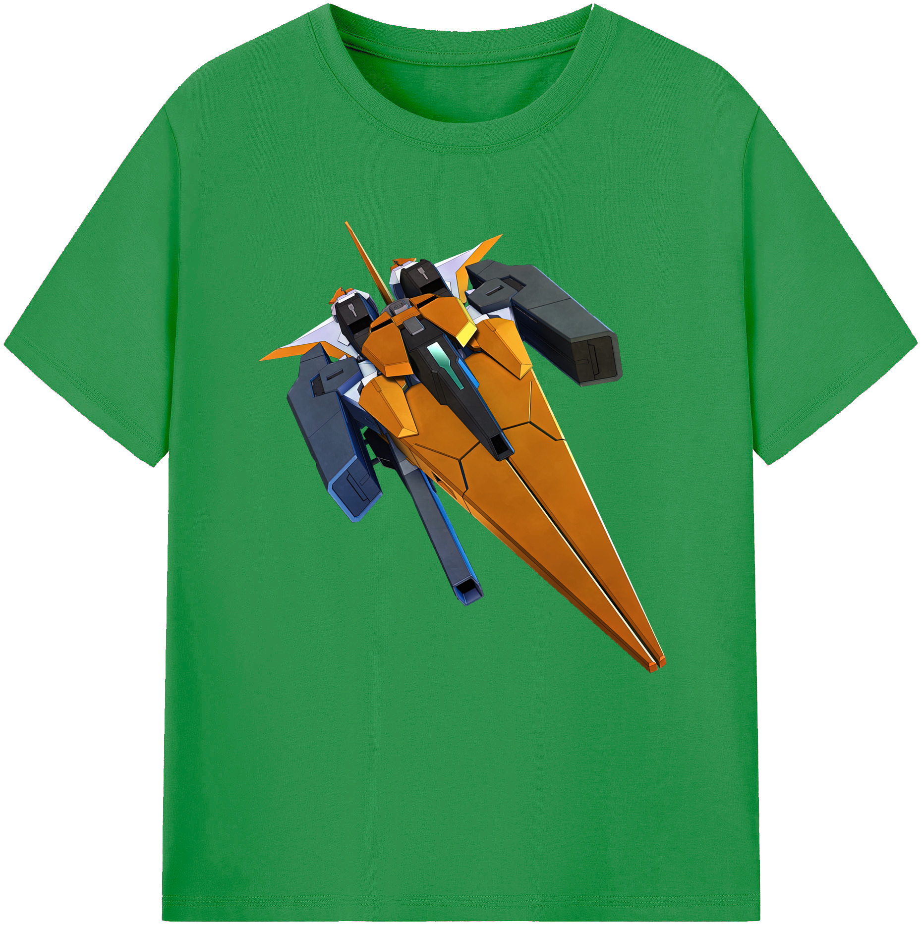 （画像用） 機動戦士ガンダム Mobile Suit Gundam レディースカジュアルプリントTシャツ（綿100％）