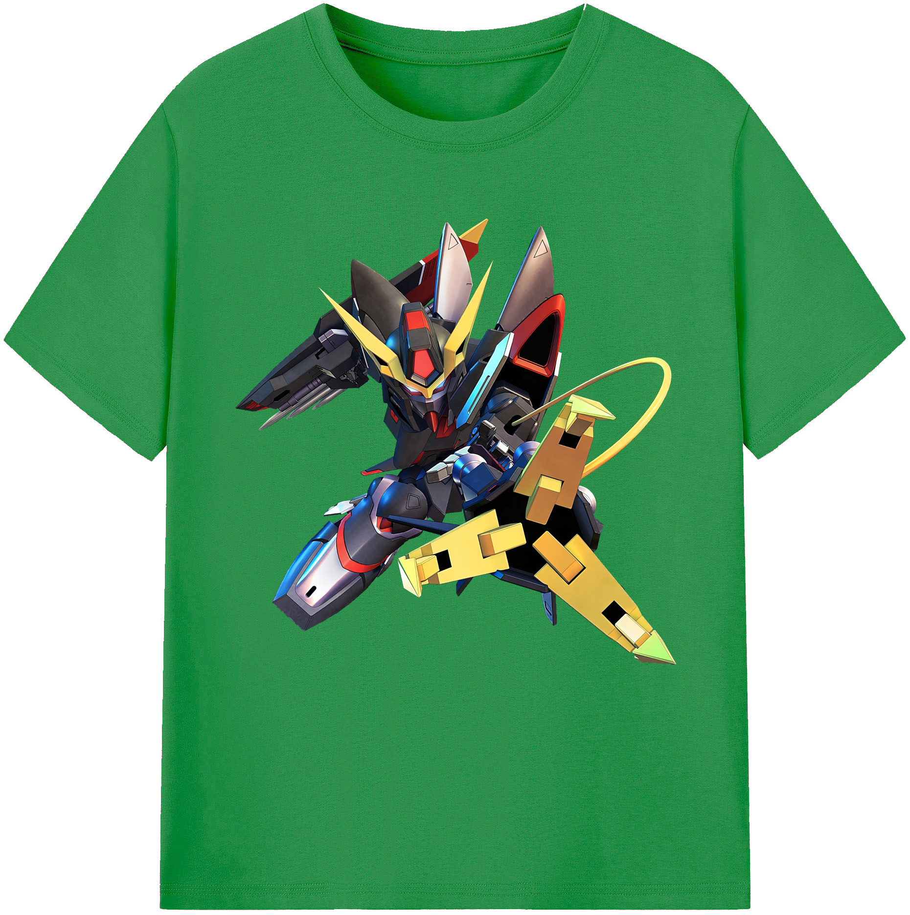 （画像用） 機動戦士ガンダム Mobile Suit Gundam レディースカジュアルプリントTシャツ（綿100％）
