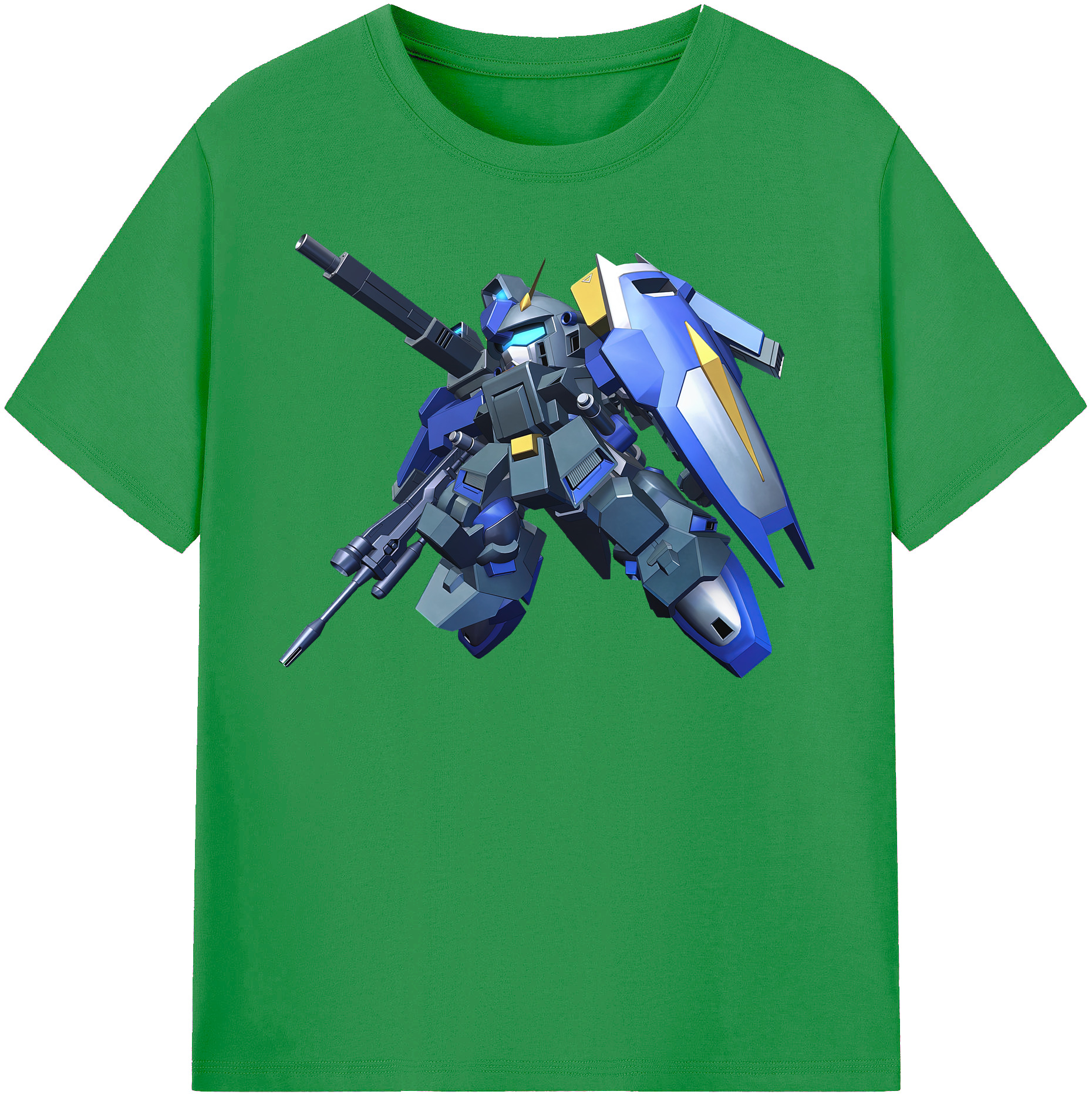 （画像用） 機動戦士ガンダム Mobile Suit Gundam レディースカジュアルプリントTシャツ（綿100％）