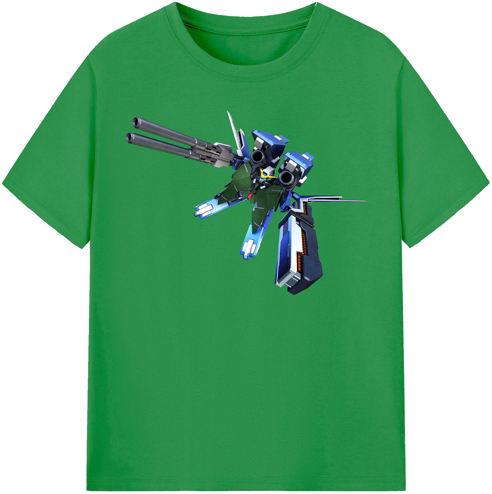 （画像用） 機動戦士ガンダム Mobile Suit Gundam レディースカジュアルプリントTシャツ（綿100％）