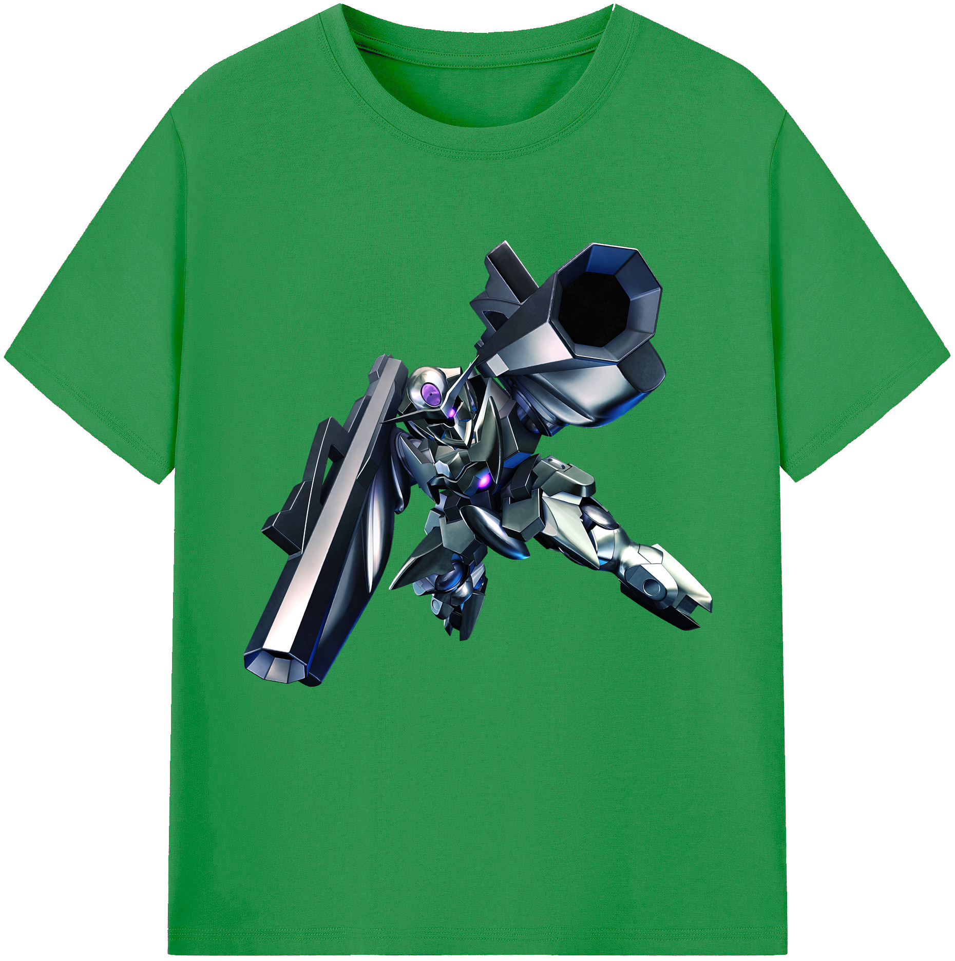 （画像用） 機動戦士ガンダム Mobile Suit Gundam レディースカジュアルプリントTシャツ（綿100％）