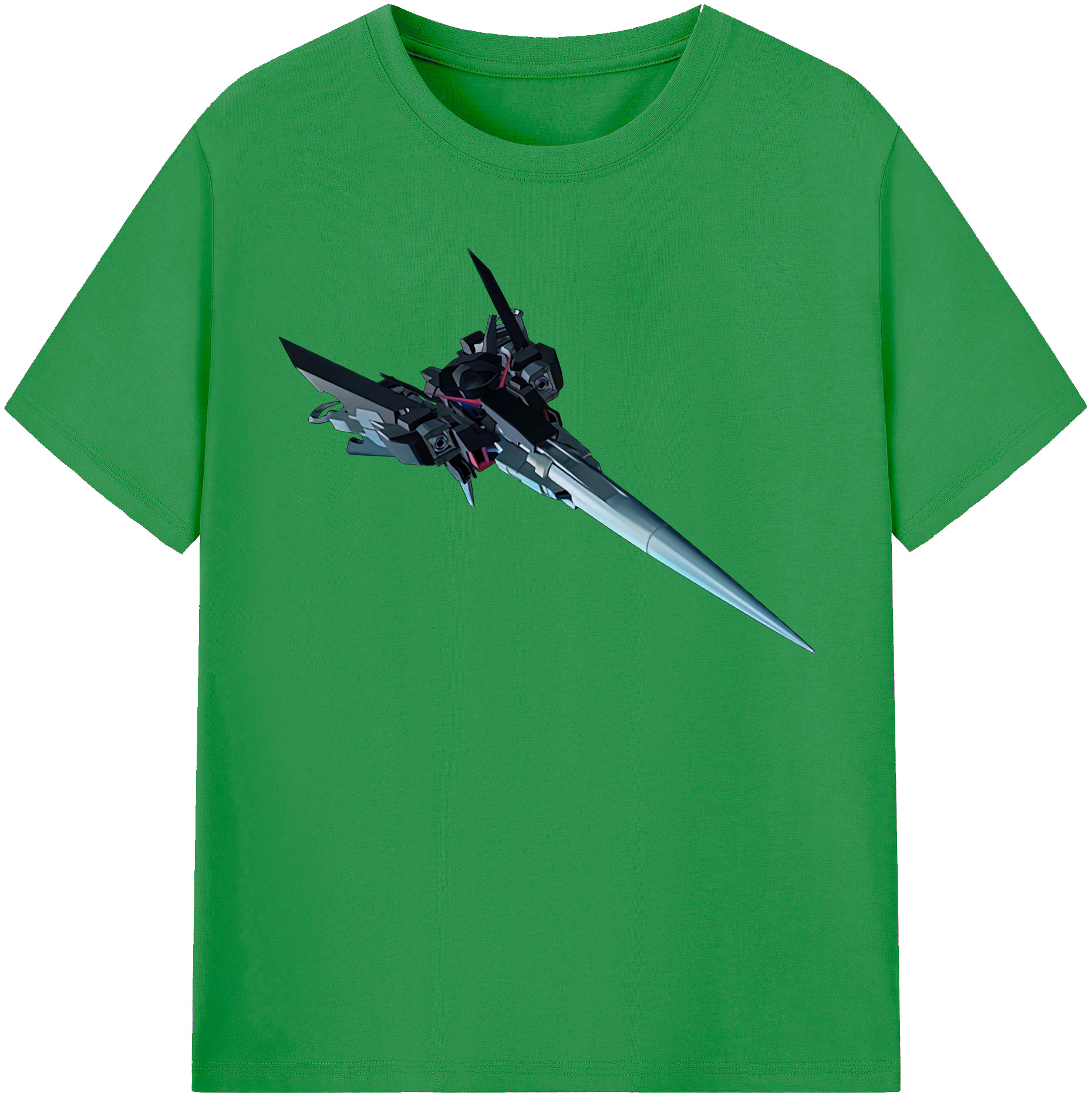（画像用） 機動戦士ガンダム Mobile Suit Gundam レディースカジュアルプリントTシャツ（綿100％）