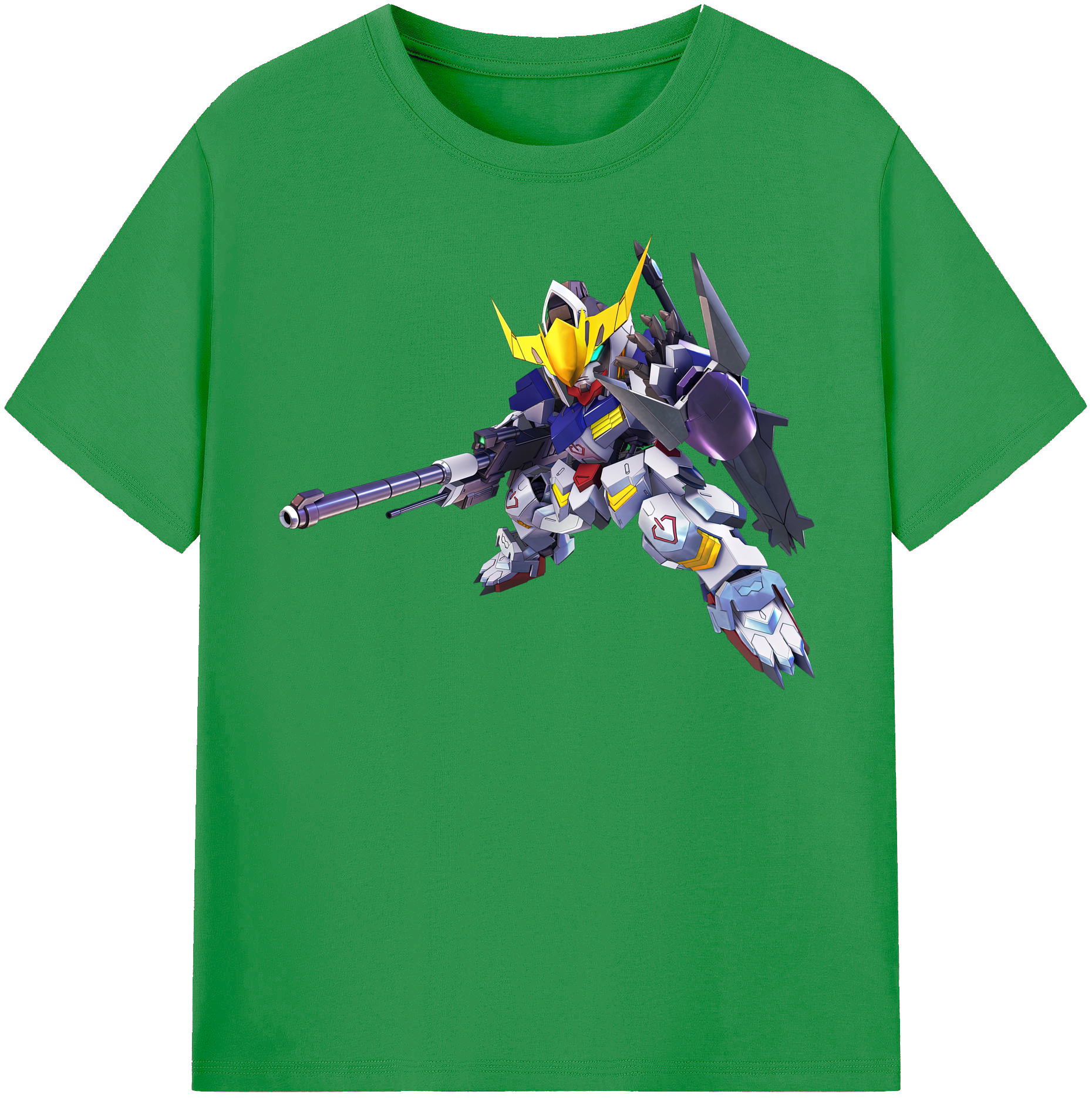 （画像用） 機動戦士ガンダム Mobile Suit Gundam レディースカジュアルプリントTシャツ（綿100％）