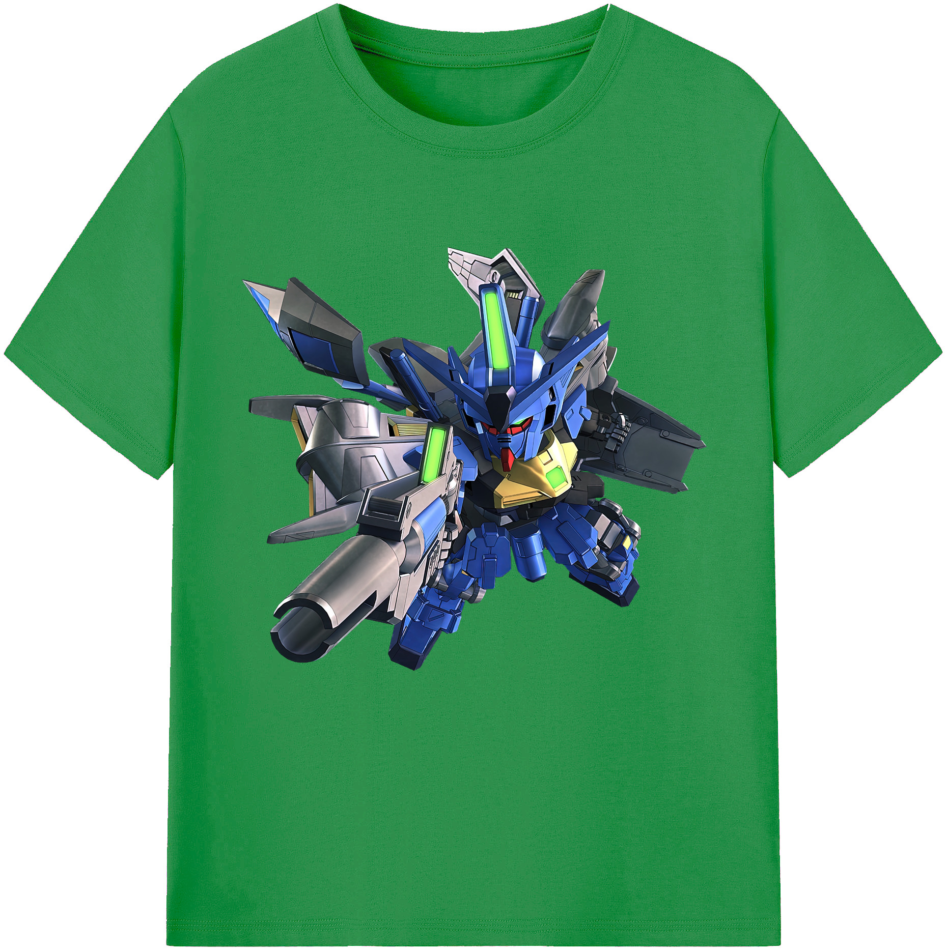 （画像用） 機動戦士ガンダム Mobile Suit Gundam レディースカジュアルプリントTシャツ（綿100％）