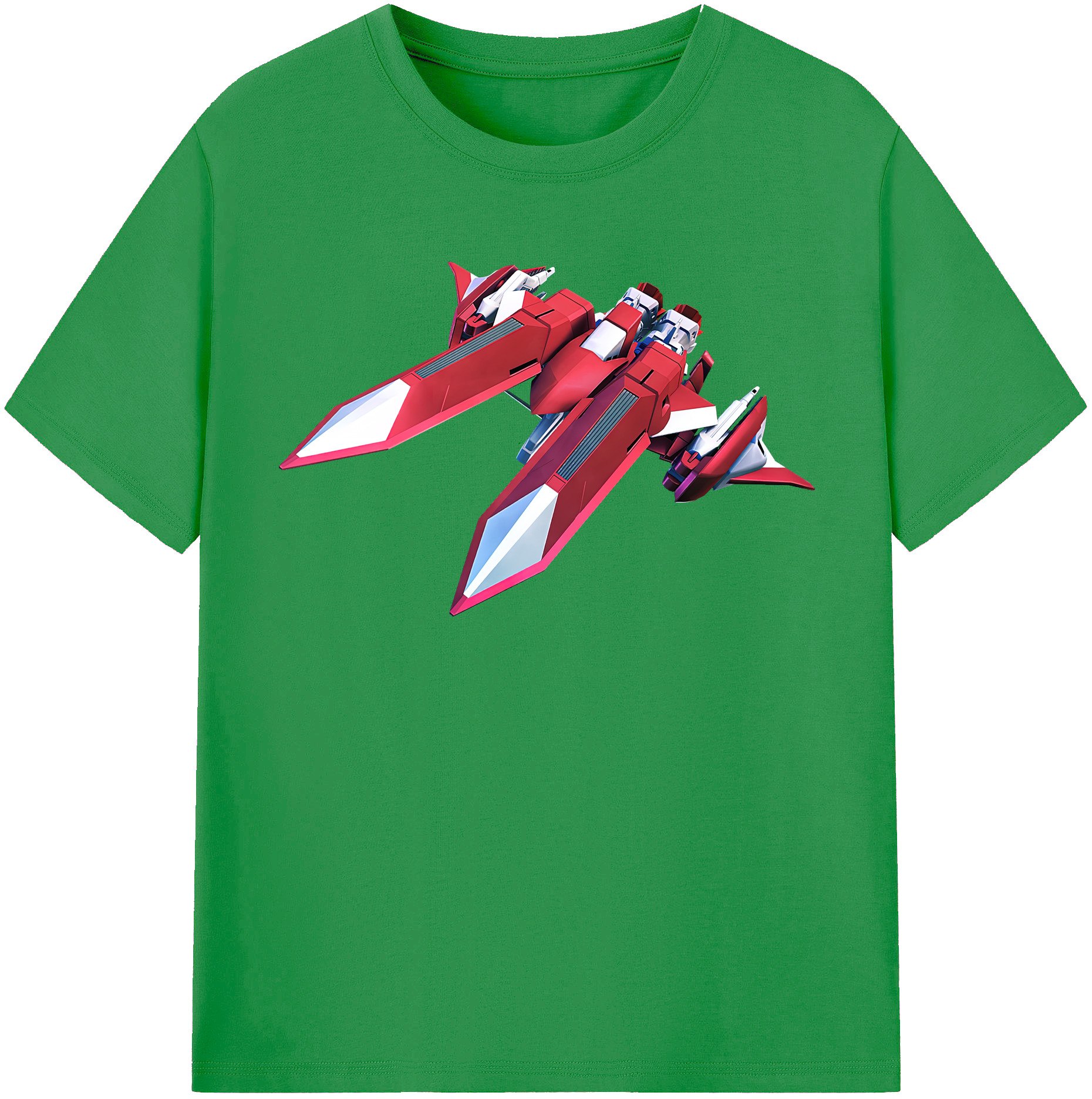 （画像用） 機動戦士ガンダム Mobile Suit Gundam レディースカジュアルプリントTシャツ（綿100％）