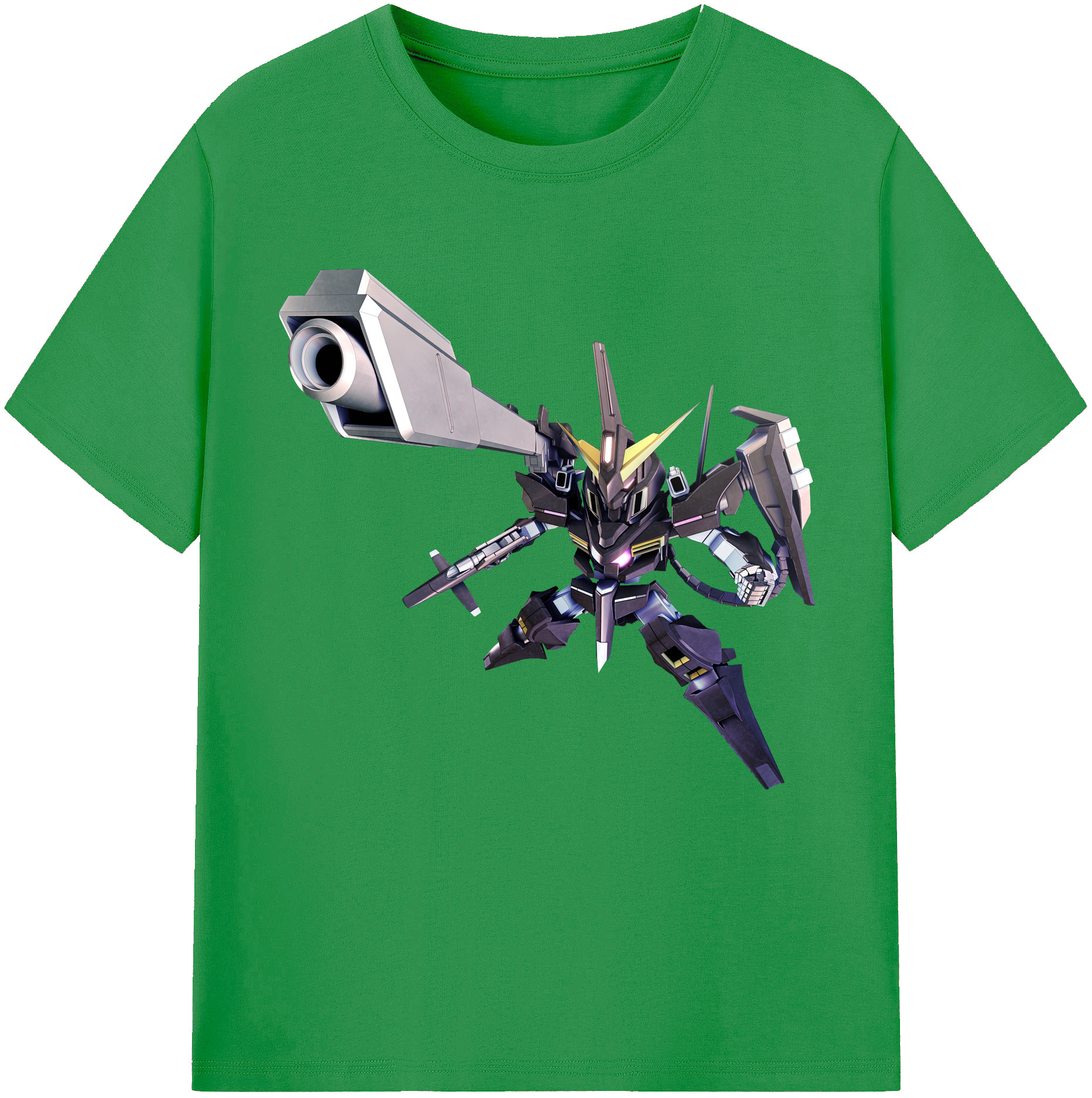 （画像用） 機動戦士ガンダム Mobile Suit Gundam レディースカジュアルプリントTシャツ（綿100％）