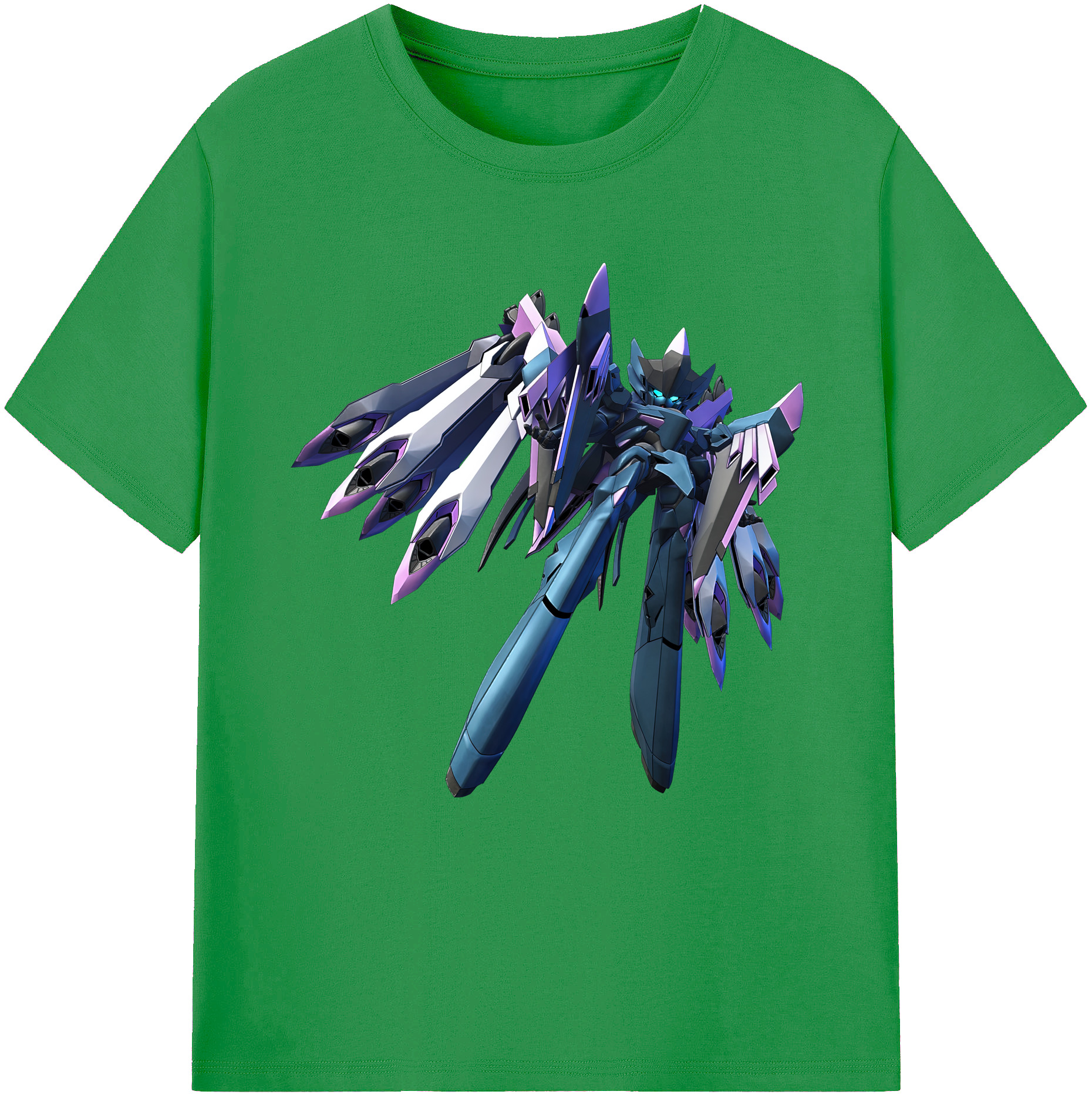 （画像用） 機動戦士ガンダム Mobile Suit Gundam レディースカジュアルプリントTシャツ（綿100％）