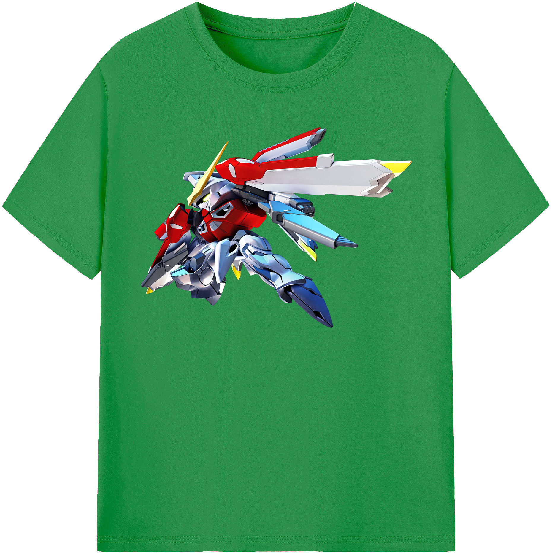 （画像用） 機動戦士ガンダム Mobile Suit Gundam レディースカジュアルプリントTシャツ（綿100％）