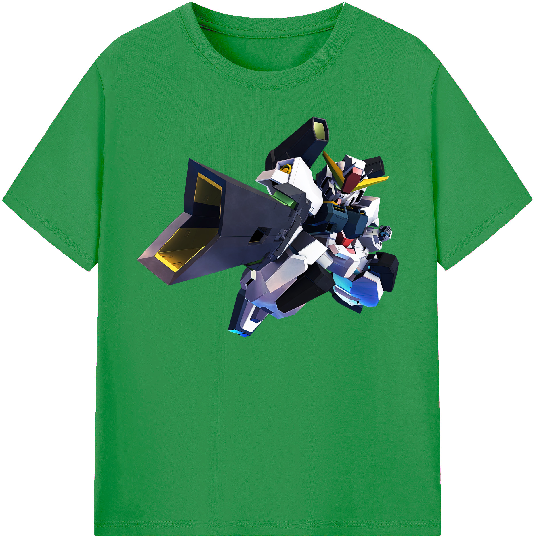 （画像用） 機動戦士ガンダム Mobile Suit Gundam レディースカジュアルプリントTシャツ（綿100％）