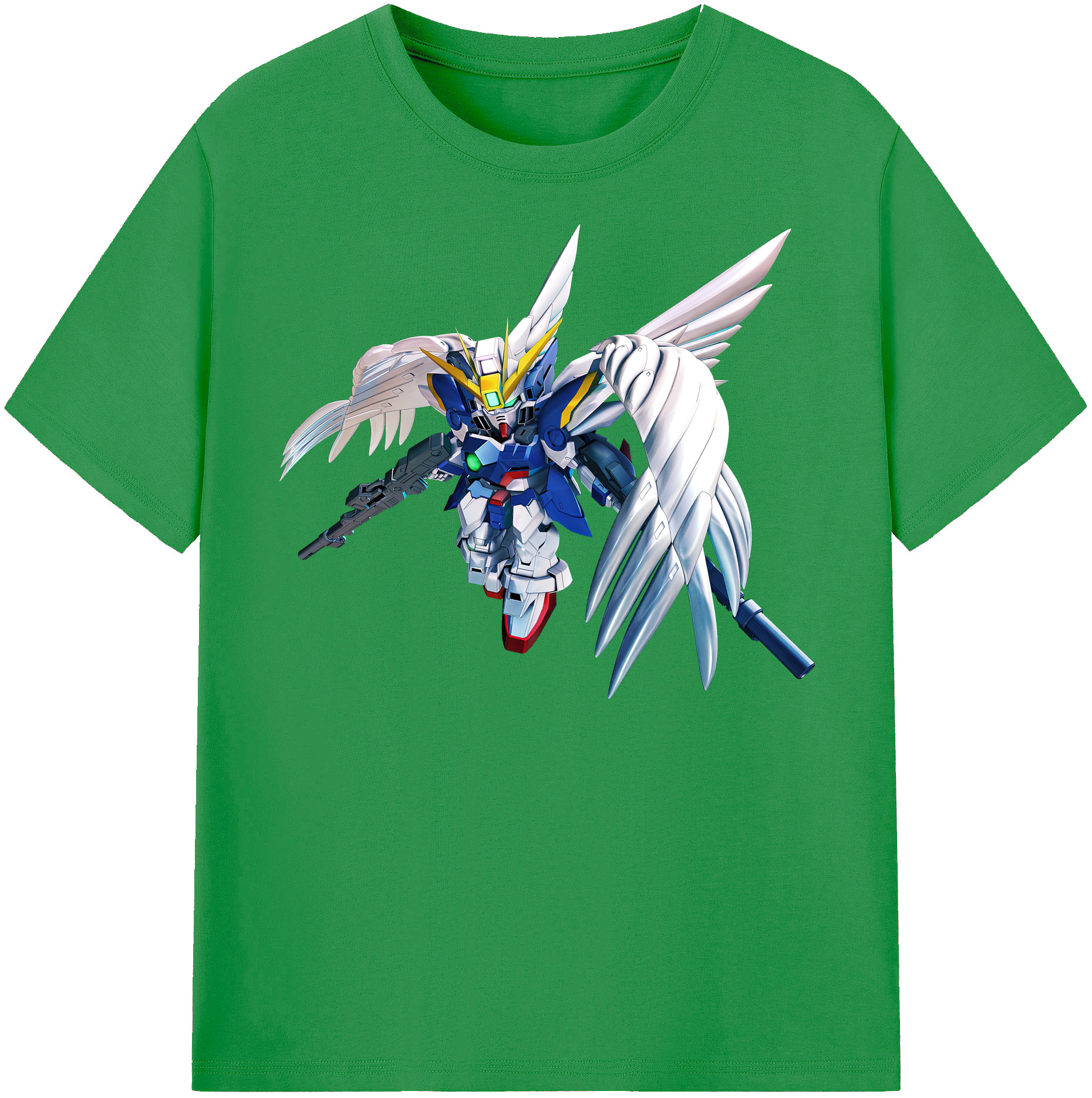 （画像用） 機動戦士ガンダム Mobile Suit Gundam レディースカジュアルプリントTシャツ（綿100％）
