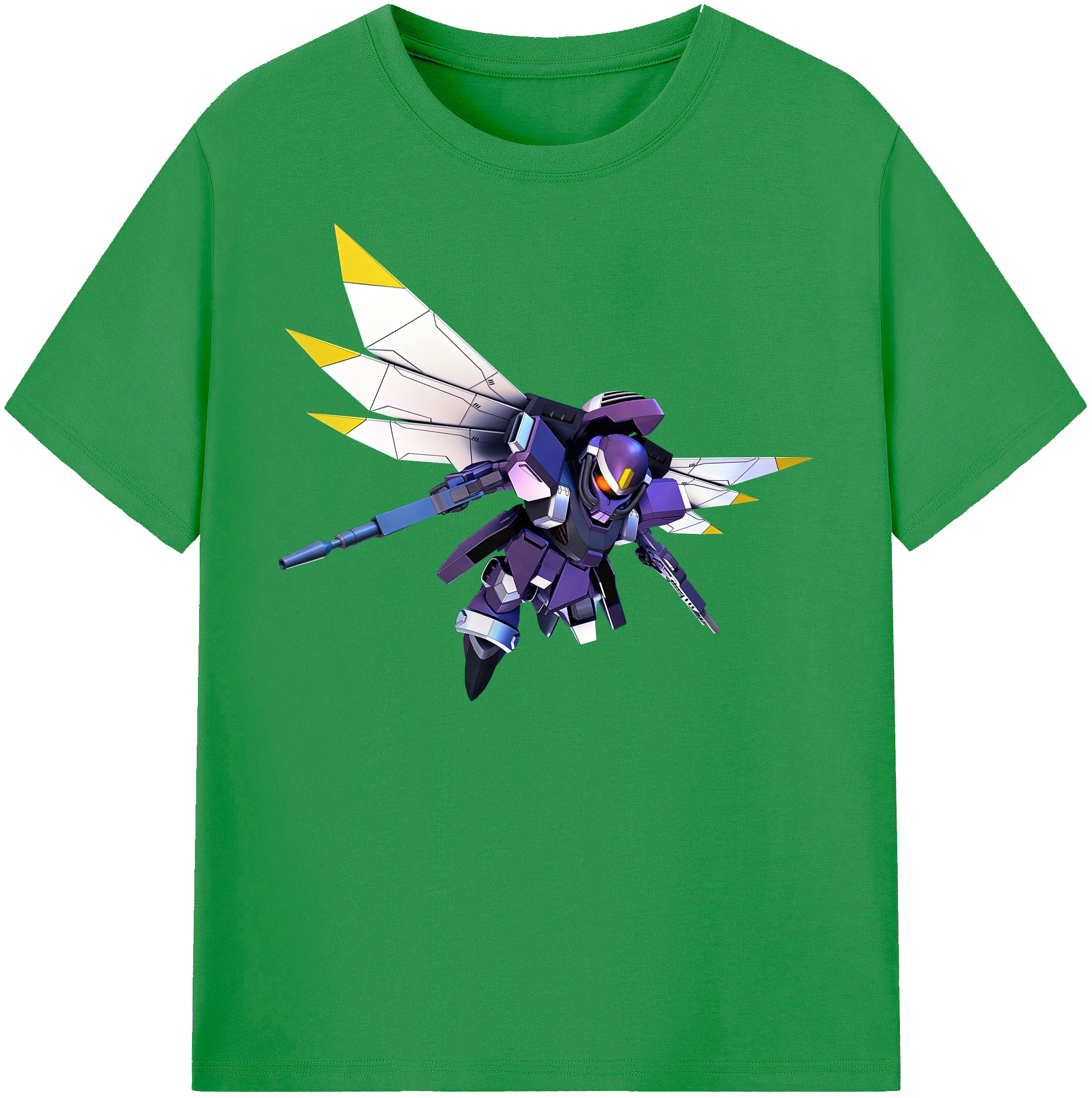 （画像用） 機動戦士ガンダム Mobile Suit Gundam レディースカジュアルプリントTシャツ（綿100％）