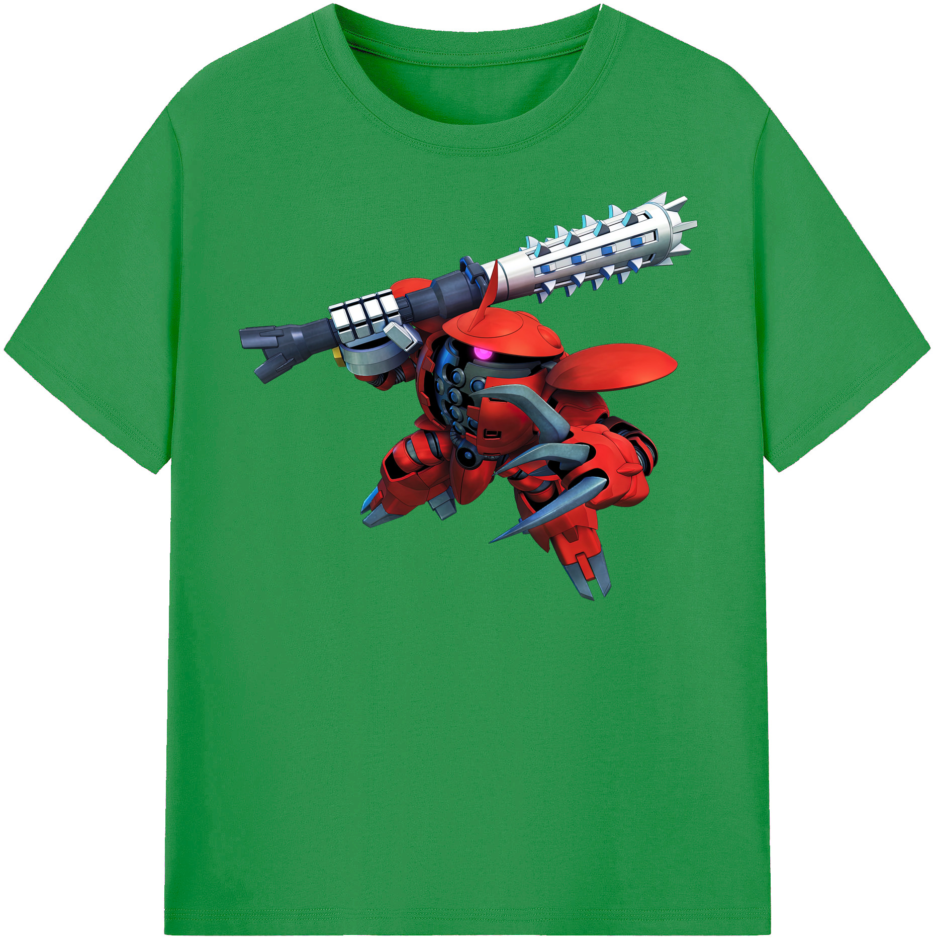 （画像用） 機動戦士ガンダム Mobile Suit Gundam レディースカジュアルプリントTシャツ（綿100％）