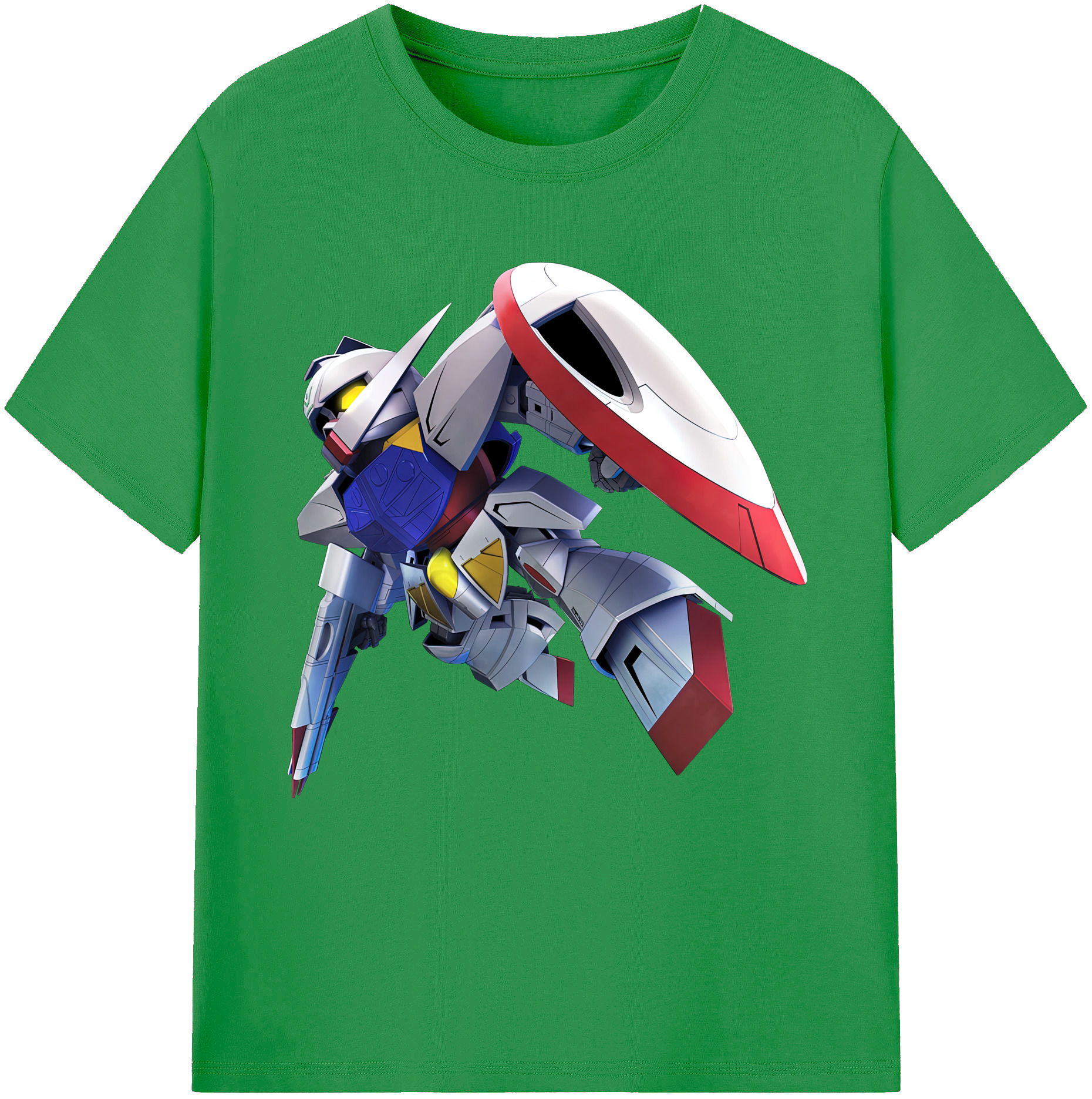 （画像用） 機動戦士ガンダム Mobile Suit Gundam レディースカジュアルプリントTシャツ（綿100％）
