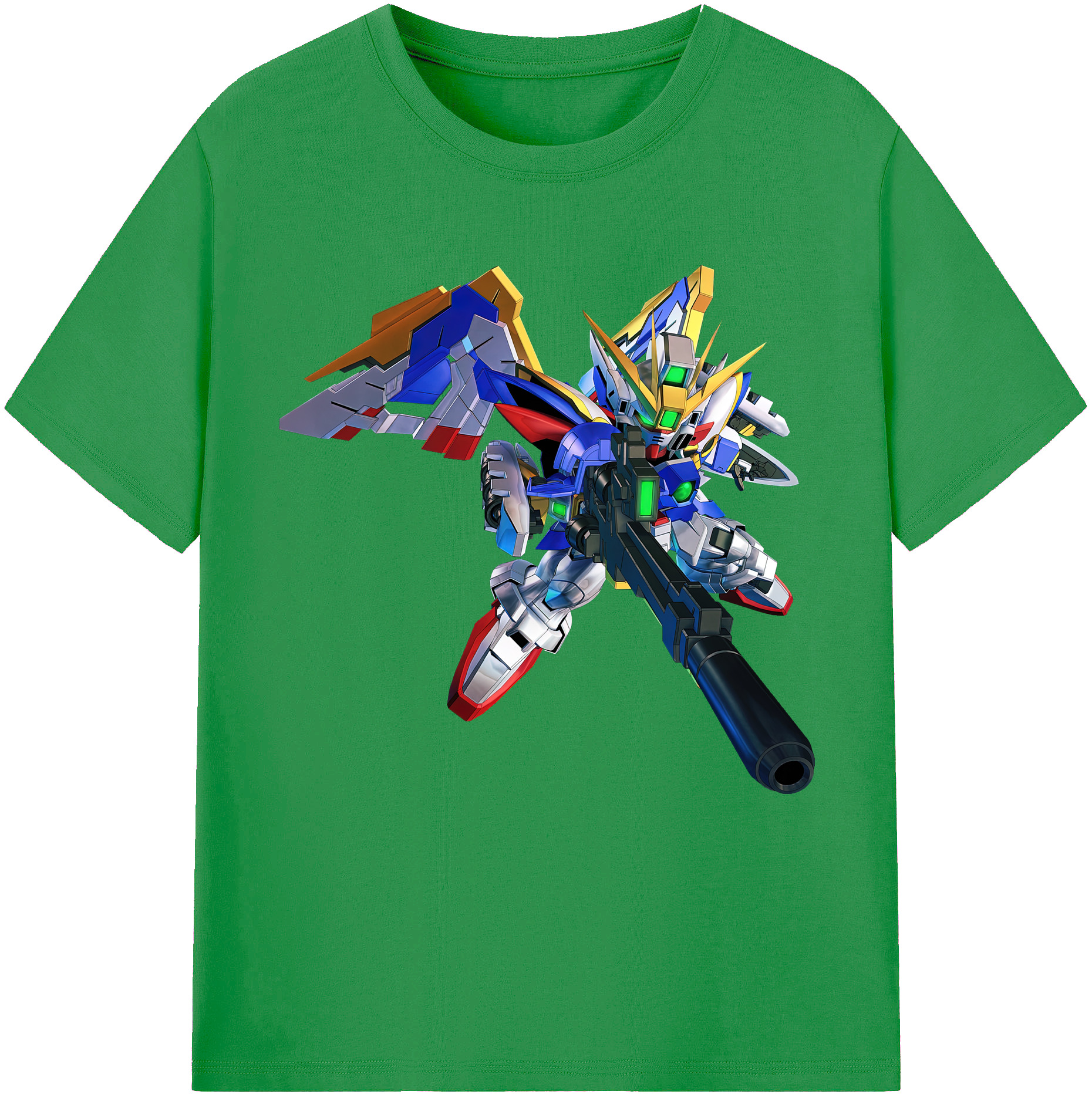 （画像用） 機動戦士ガンダム Mobile Suit Gundam レディースカジュアルプリントTシャツ（綿100％）