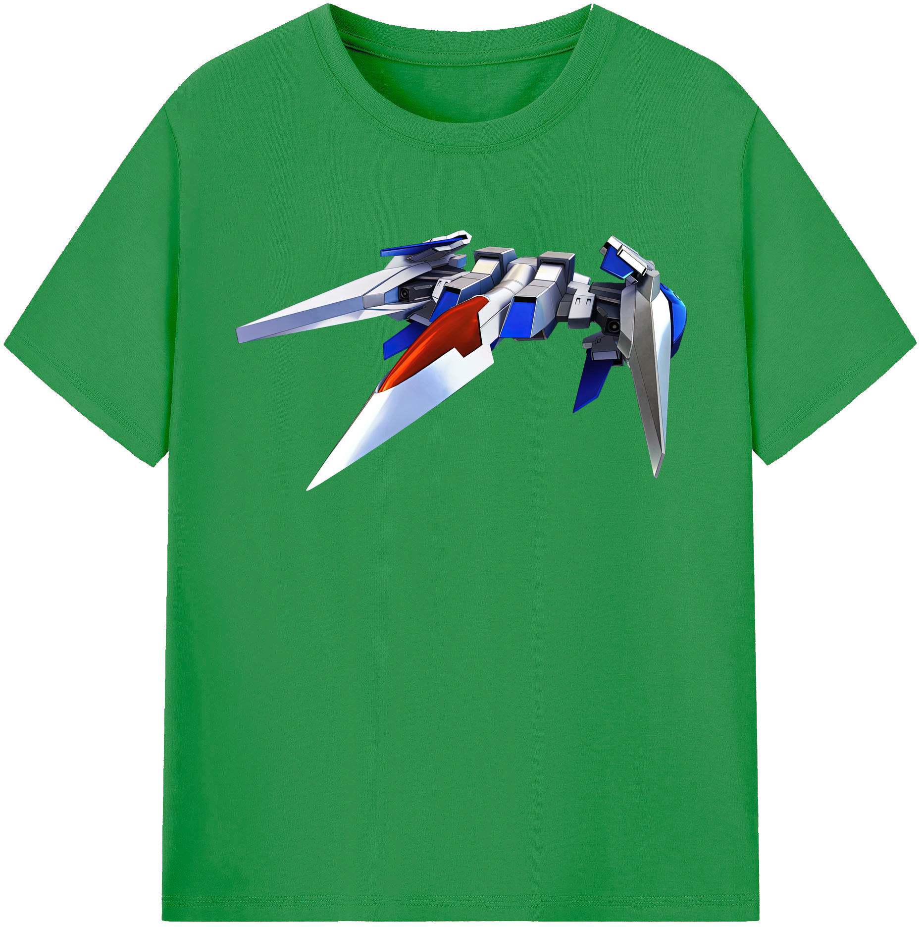 （画像用） 機動戦士ガンダム Mobile Suit Gundam レディースカジュアルプリントTシャツ（綿100％）