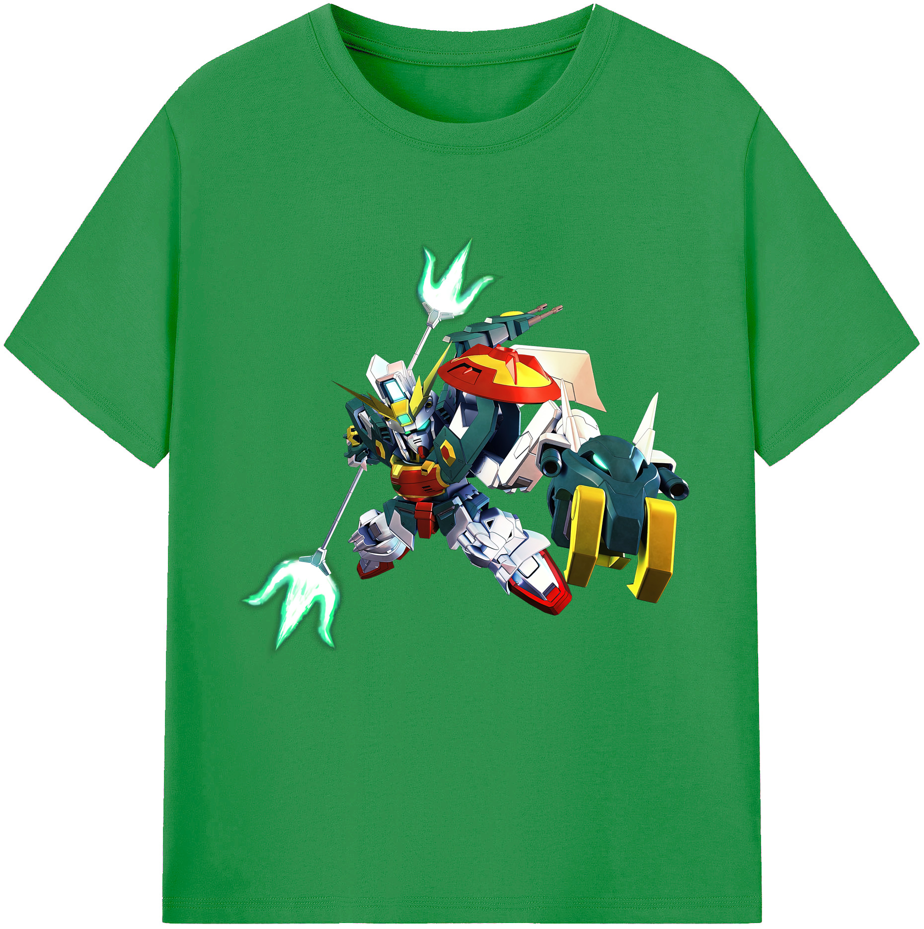 （画像用） 機動戦士ガンダム Mobile Suit Gundam レディースカジュアルプリントTシャツ（綿100％）