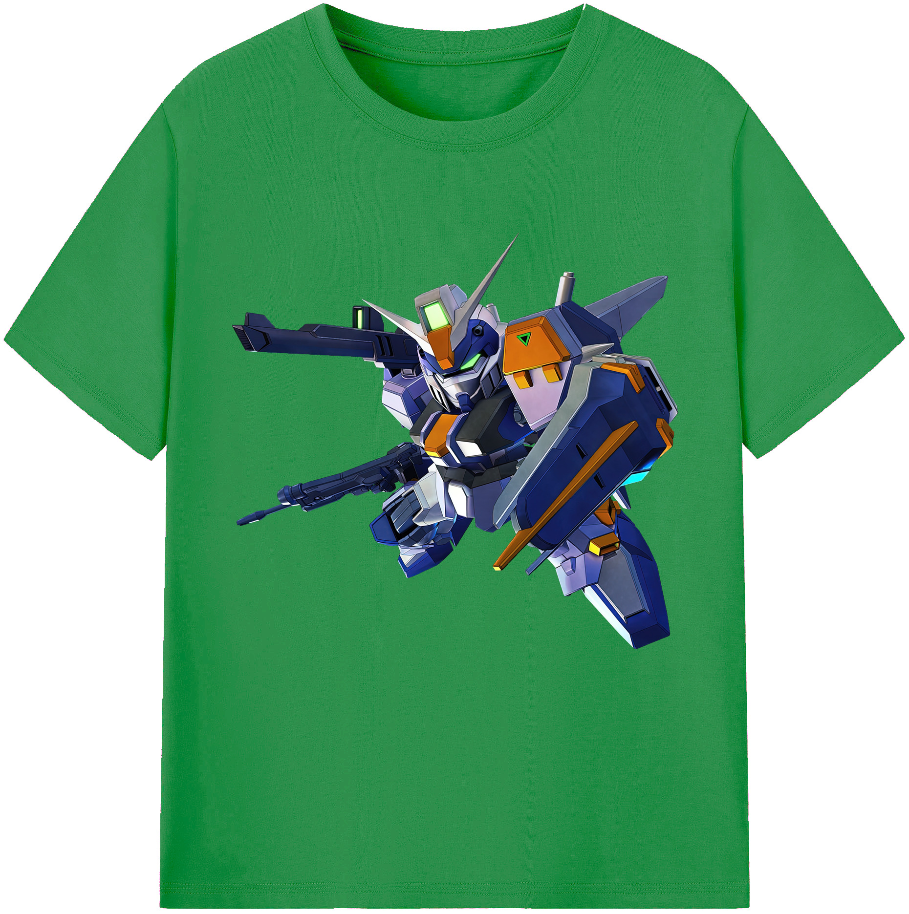 （画像用） 機動戦士ガンダム Mobile Suit Gundam レディースカジュアルプリントTシャツ（綿100％）