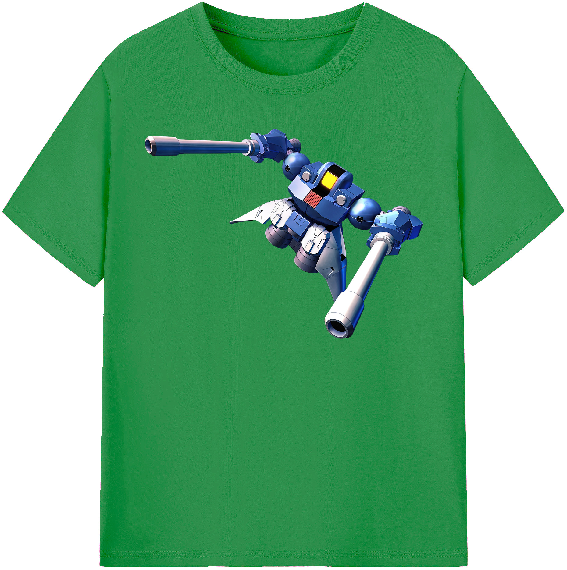 （画像用） 機動戦士ガンダム Mobile Suit Gundam レディースカジュアルプリントTシャツ（綿100％）