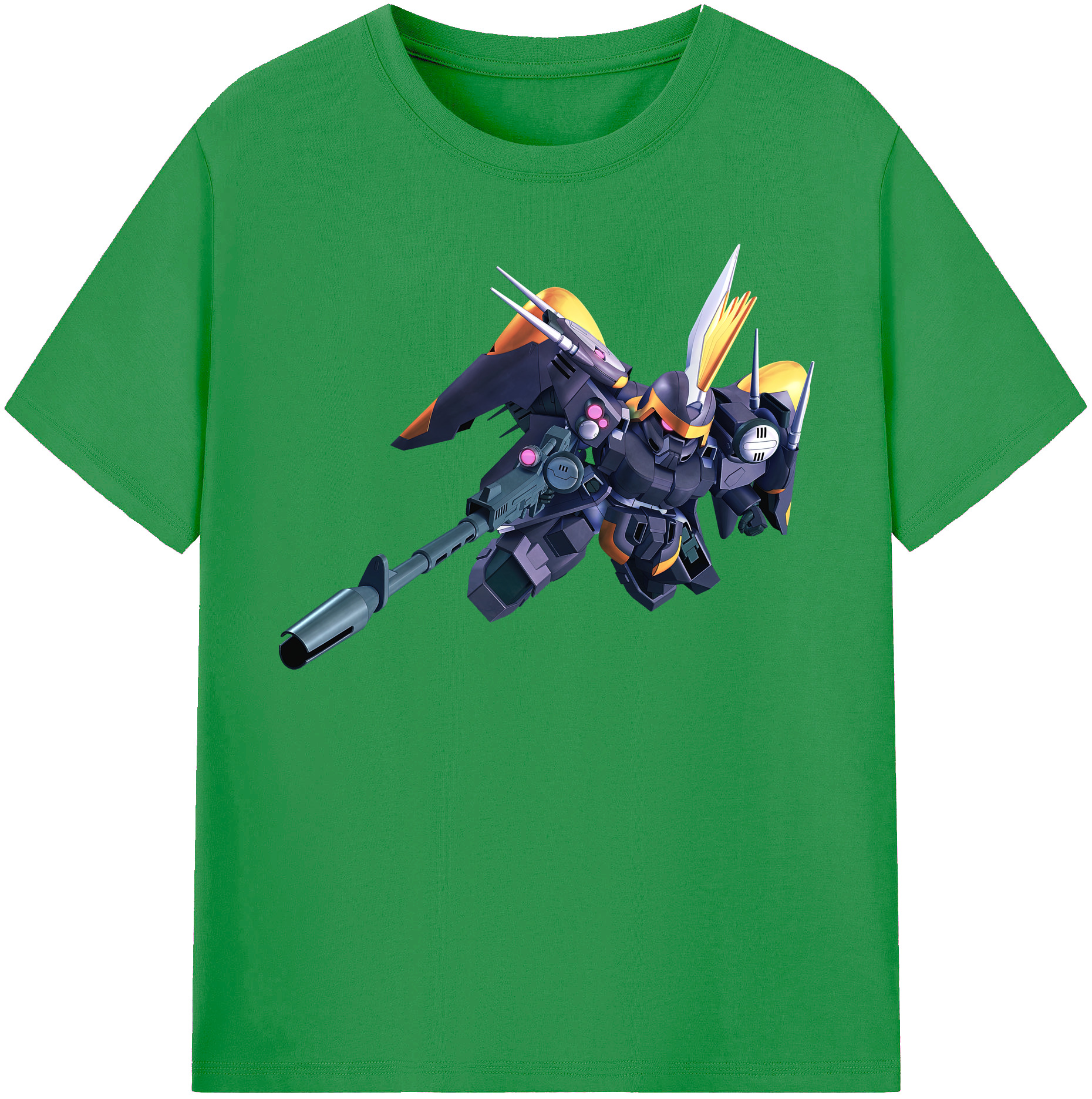 （画像用） 機動戦士ガンダム Mobile Suit Gundam レディースカジュアルプリントTシャツ（綿100％）
