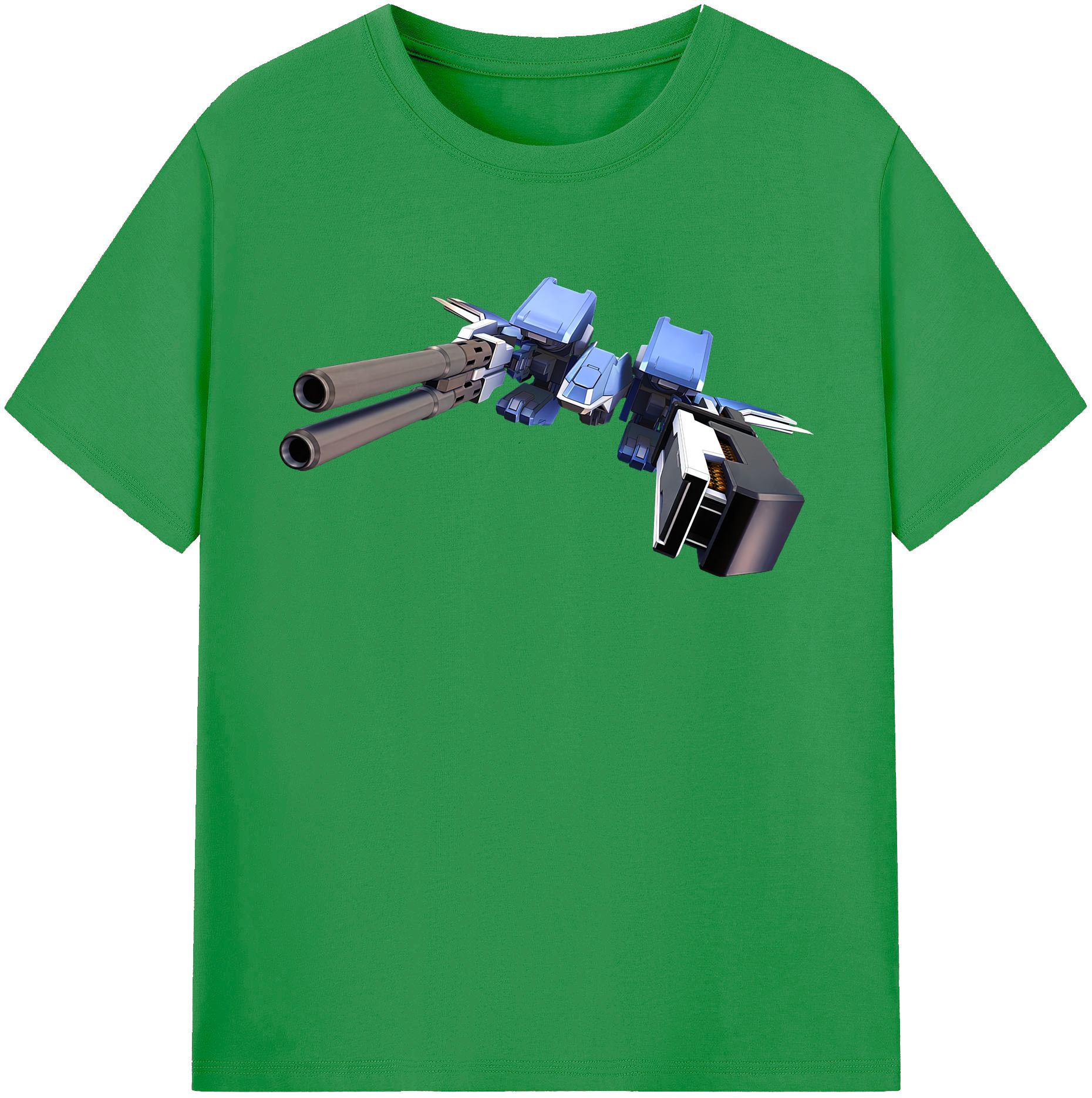 （画像用） 機動戦士ガンダム Mobile Suit Gundam レディースカジュアルプリントTシャツ（綿100％）