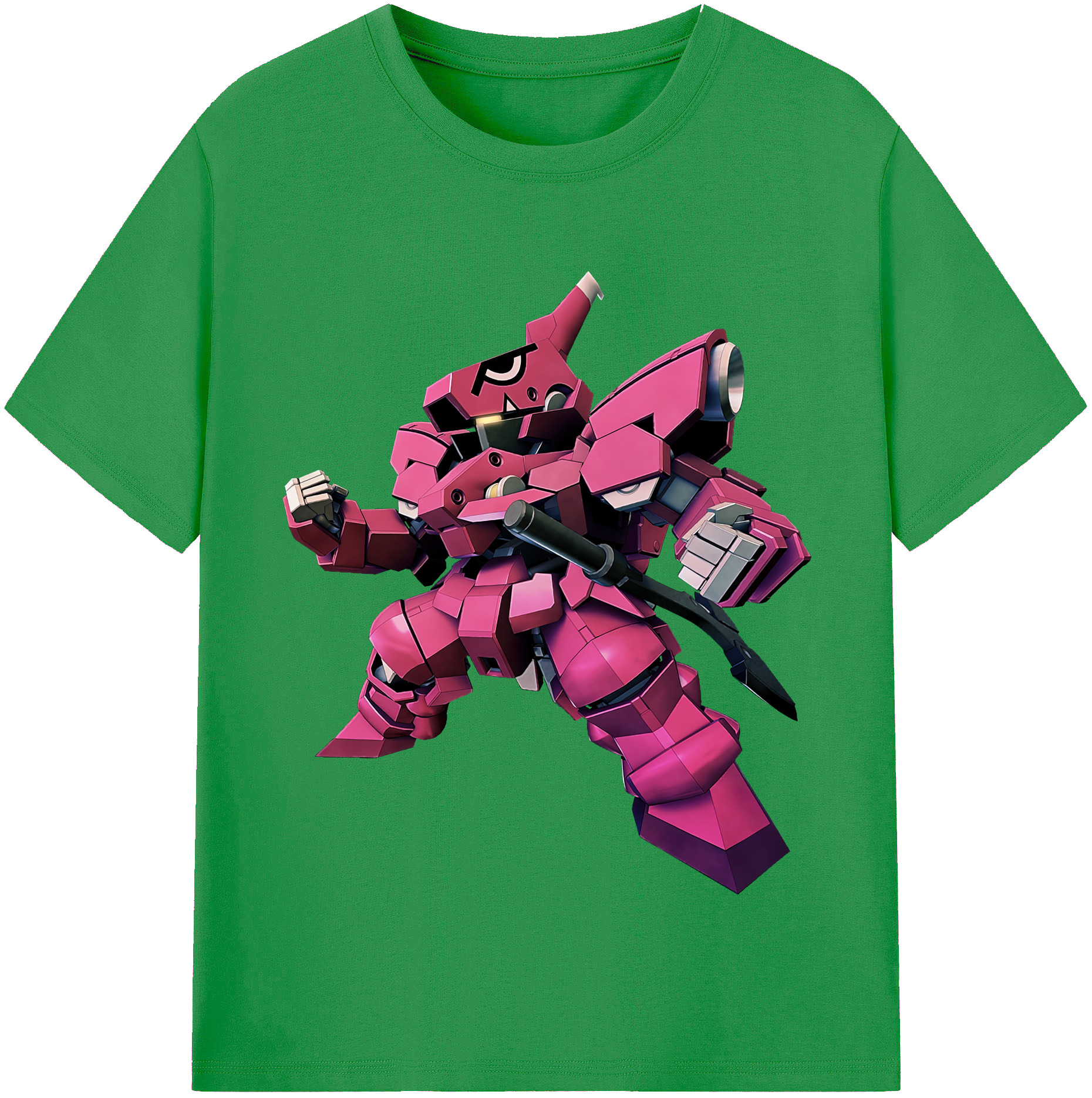 （画像用） 機動戦士ガンダム Mobile Suit Gundam レディースカジュアルプリントTシャツ（綿100％）