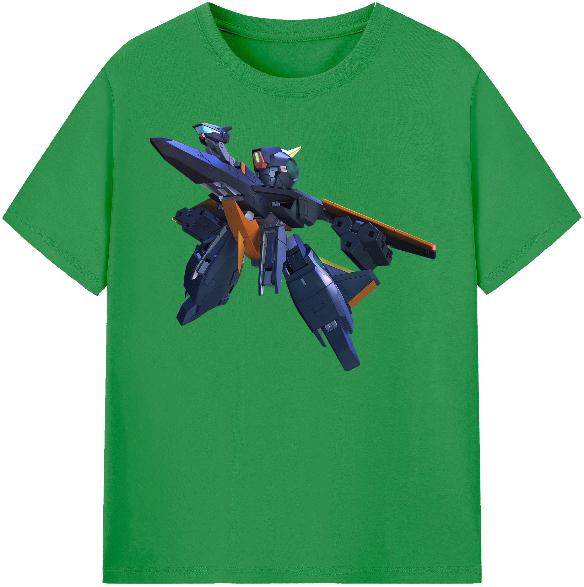 （画像用） 機動戦士ガンダム Mobile Suit Gundam レディースカジュアルプリントTシャツ（綿100％）