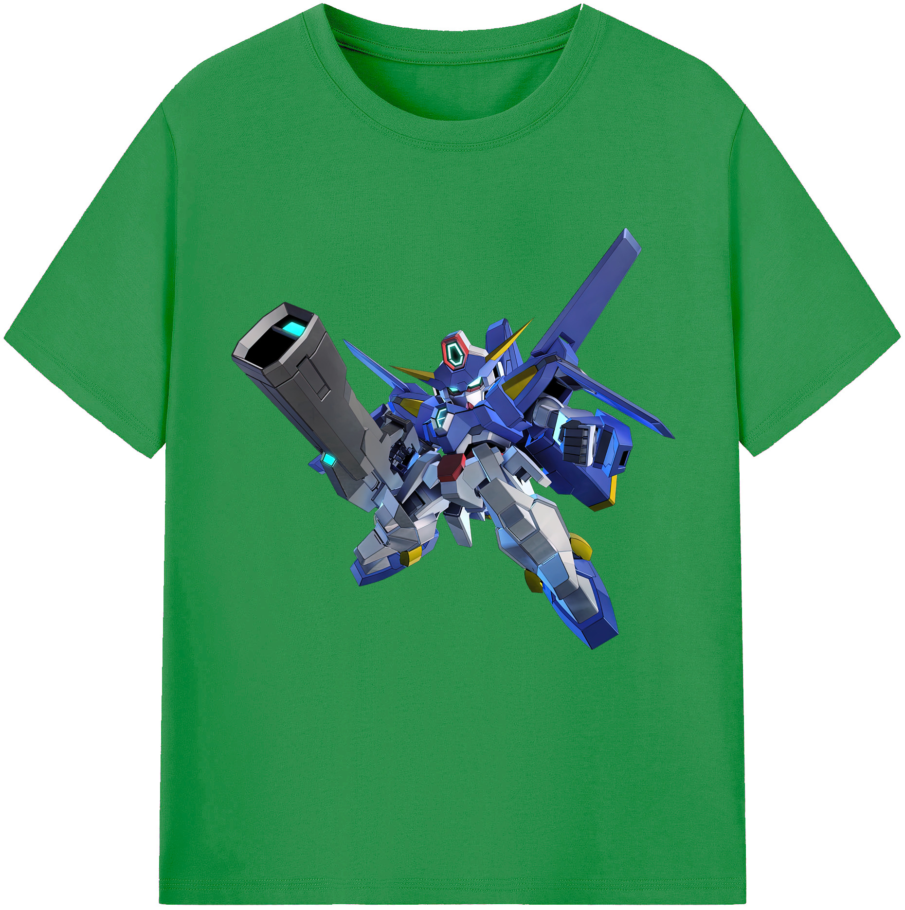 （画像用） 機動戦士ガンダム Mobile Suit Gundam レディースカジュアルプリントTシャツ（綿100％）