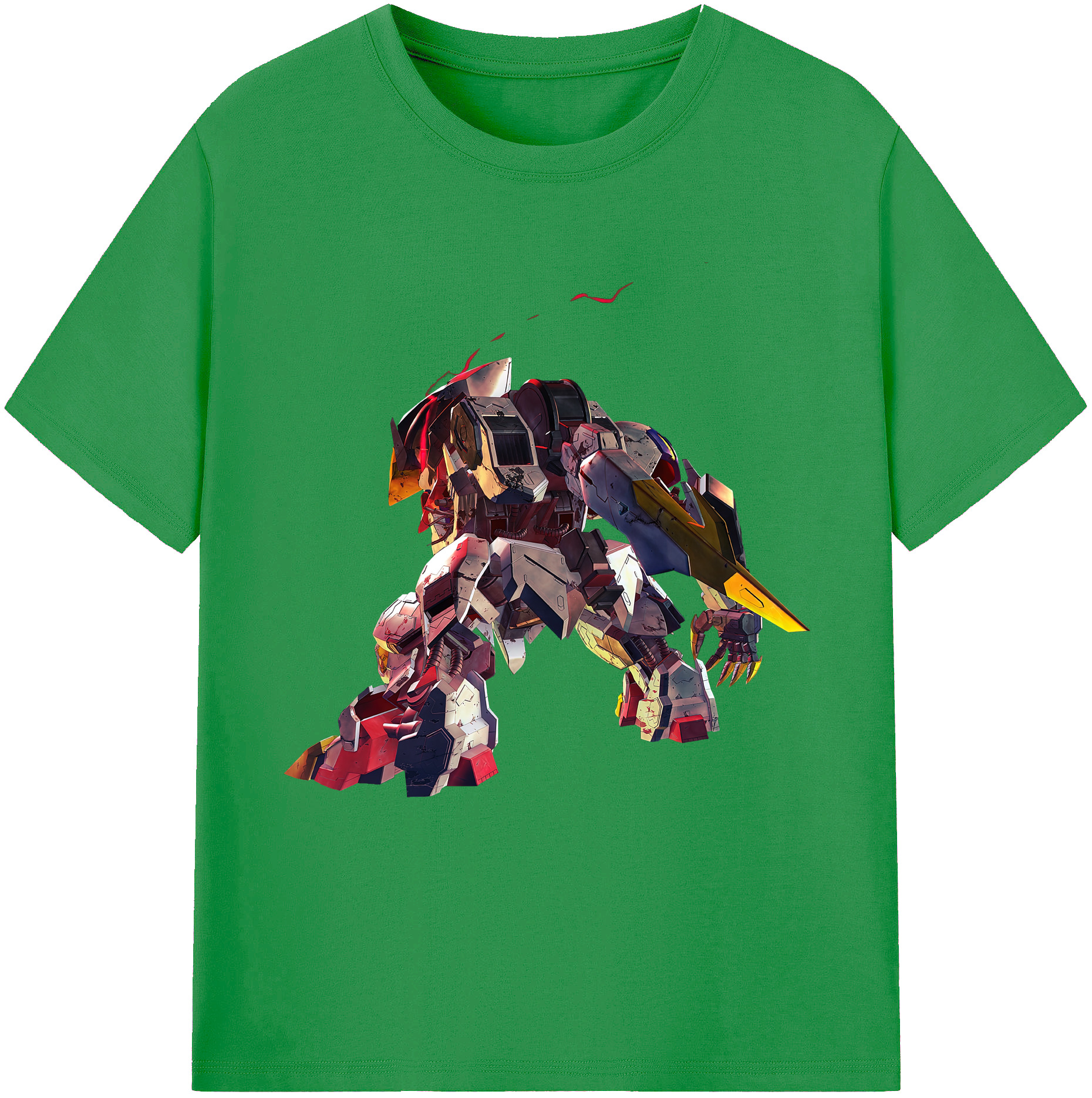 （画像用） 機動戦士ガンダム Mobile Suit Gundam レディースカジュアルプリントTシャツ（綿100％）