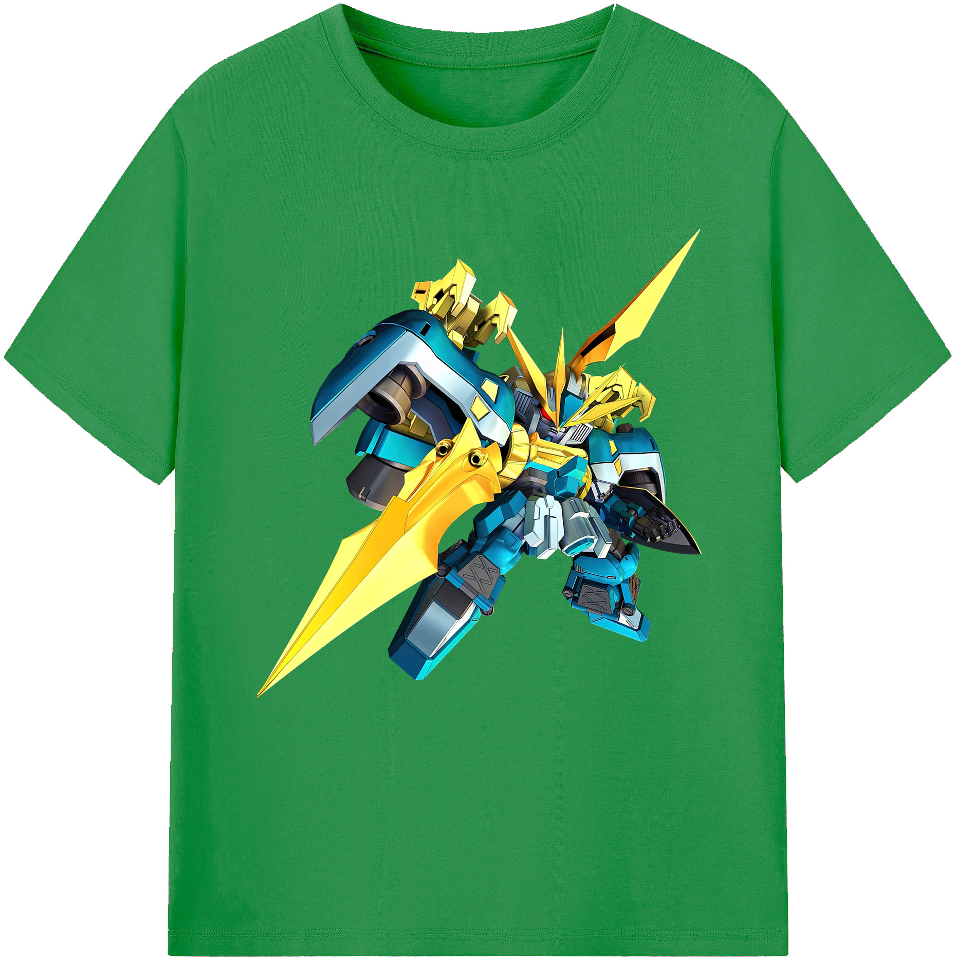 （画像用） 機動戦士ガンダム Mobile Suit Gundam レディースカジュアルプリントTシャツ（綿100％）