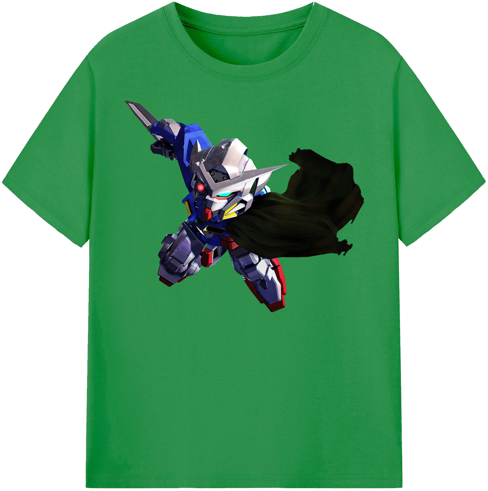（画像用） 機動戦士ガンダム Mobile Suit Gundam レディースカジュアルプリントTシャツ（綿100％）