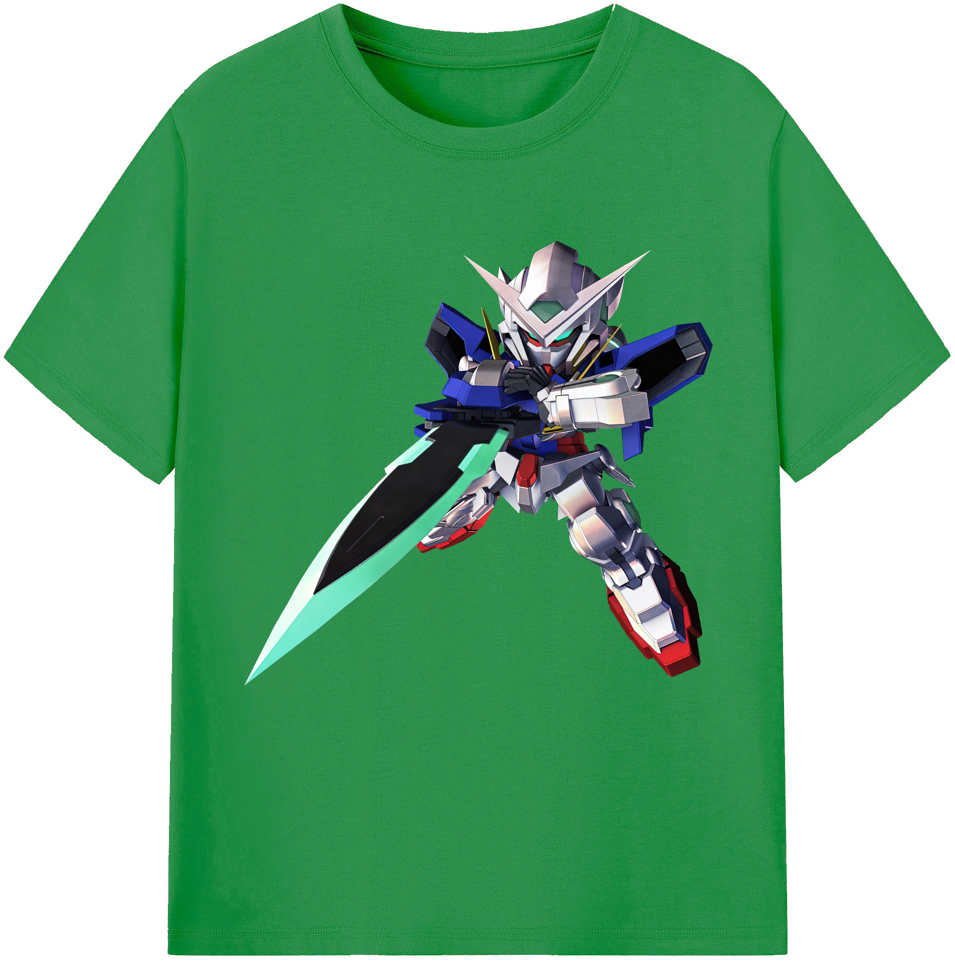 （画像用） 機動戦士ガンダム Mobile Suit Gundam レディースカジュアルプリントTシャツ（綿100％）
