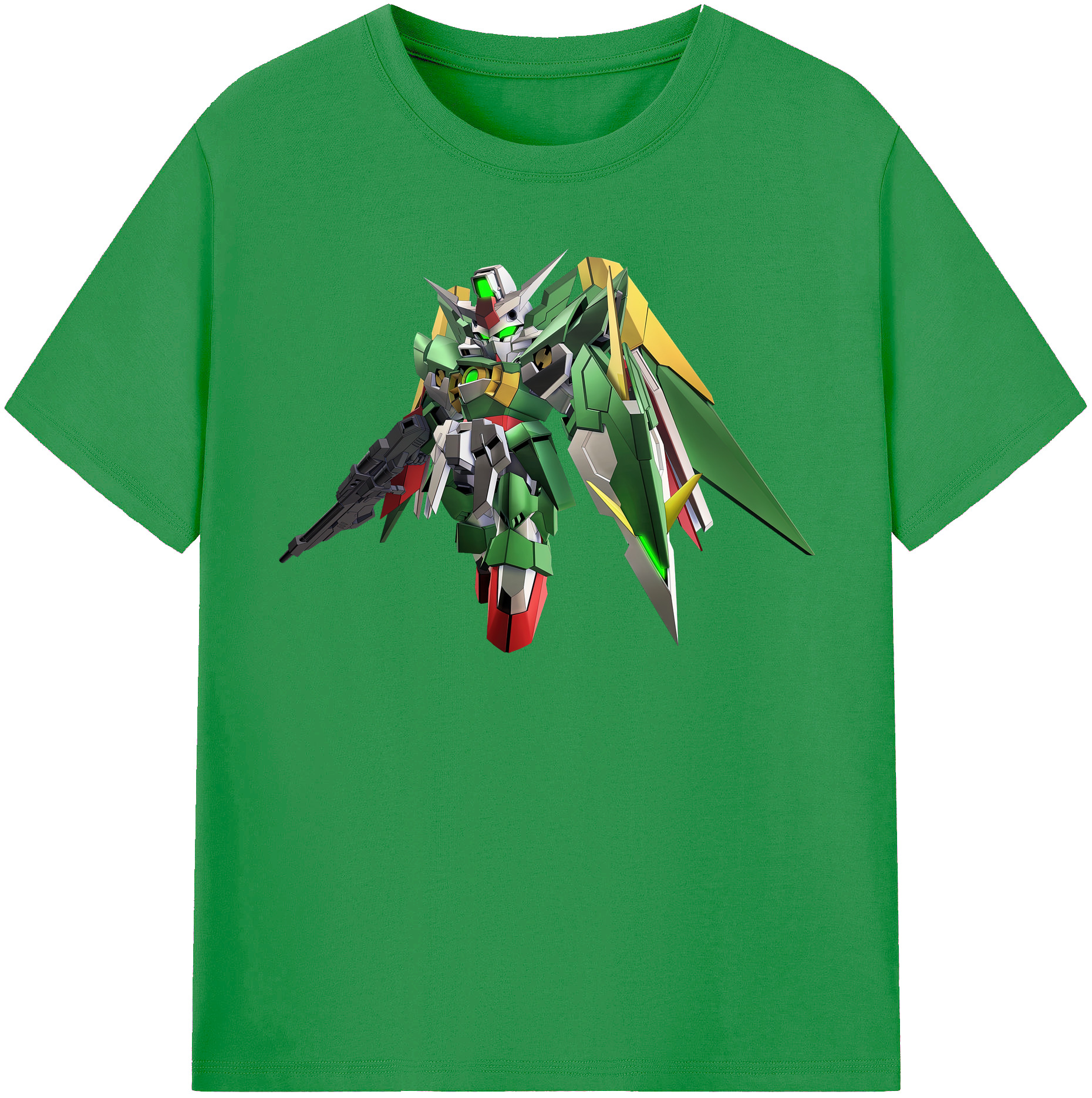 （画像用） 機動戦士ガンダム Mobile Suit Gundam レディースカジュアルプリントTシャツ（綿100％）