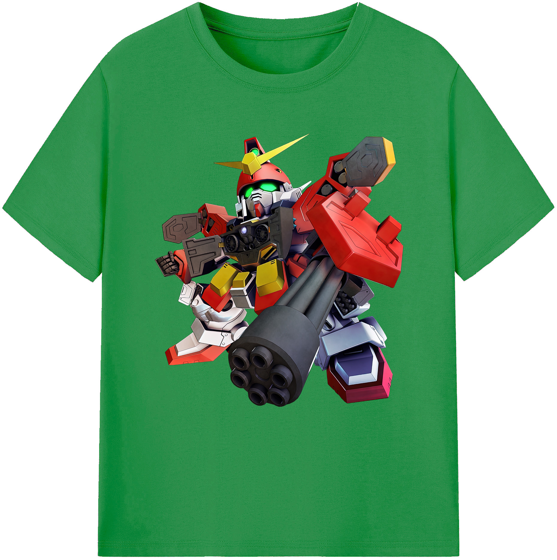 （画像用） 機動戦士ガンダム Mobile Suit Gundam レディースカジュアルプリントTシャツ（綿100％）