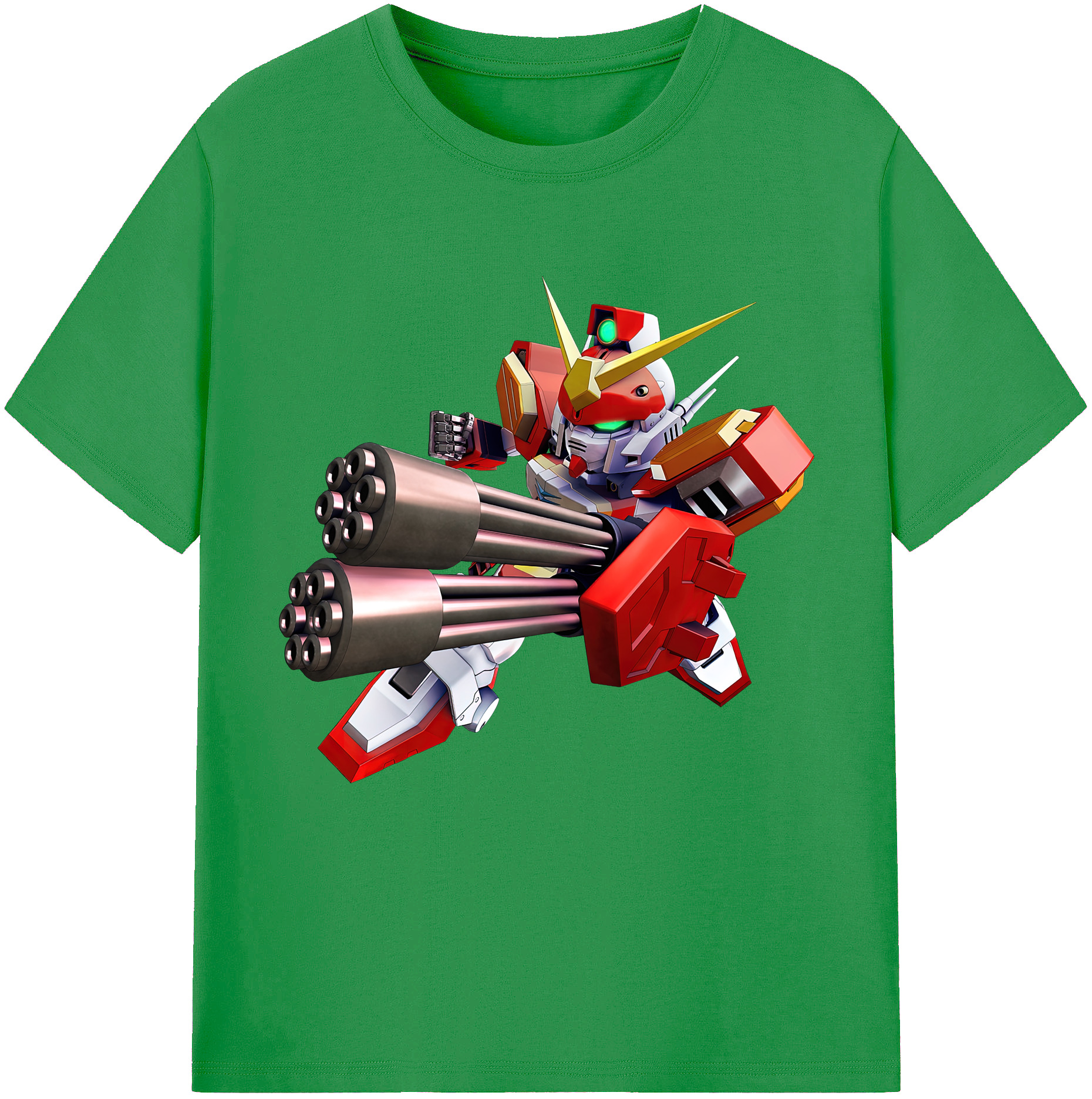 （画像用） 機動戦士ガンダム Mobile Suit Gundam レディースカジュアルプリントTシャツ（綿100％）