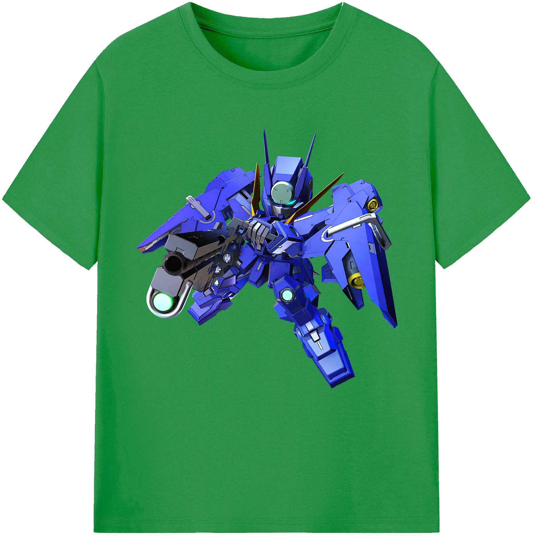 （画像用） 機動戦士ガンダム Mobile Suit Gundam レディースカジュアルプリントTシャツ（綿100％）