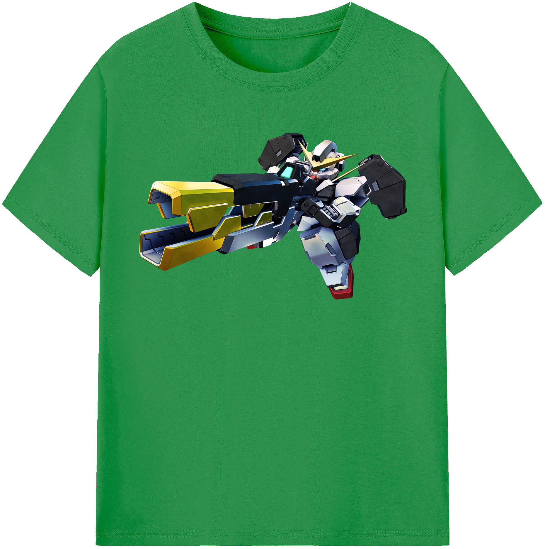（画像用） 機動戦士ガンダム Mobile Suit Gundam レディースカジュアルプリントTシャツ（綿100％）